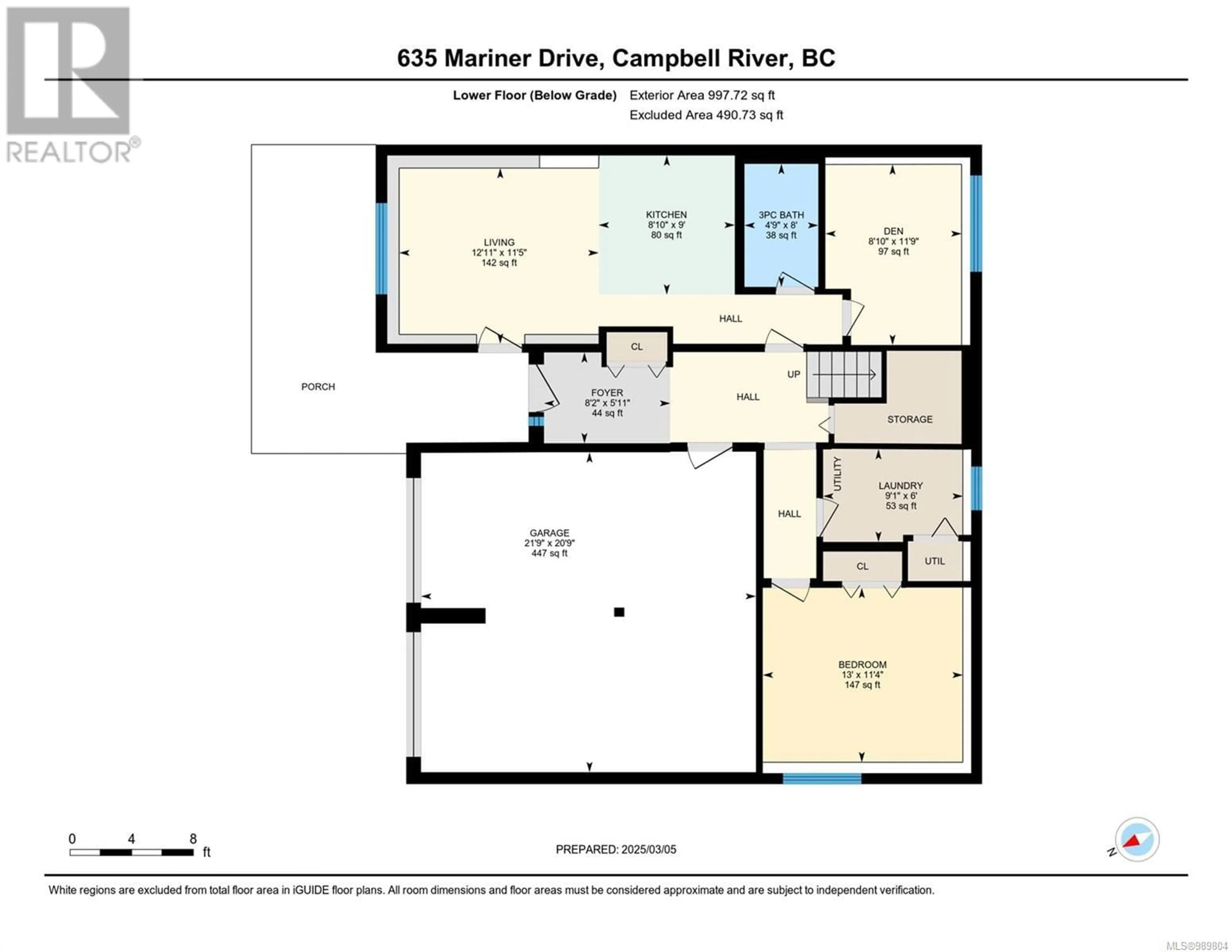 Floor plan for 635 Mariner Dr, Campbell River British Columbia V9H1V9