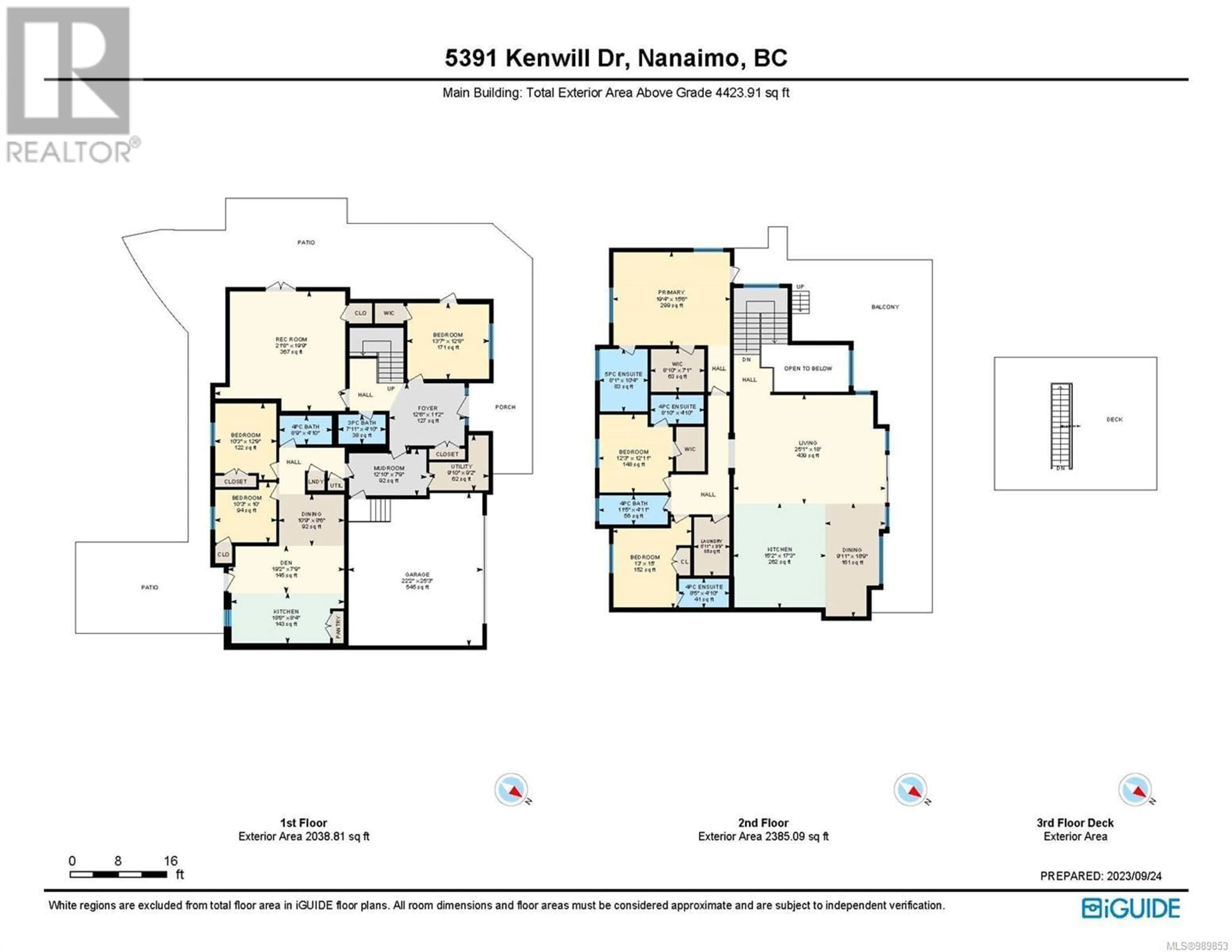 Floor plan for 5391 Kenwill Dr, Nanaimo British Columbia V9T5Z9