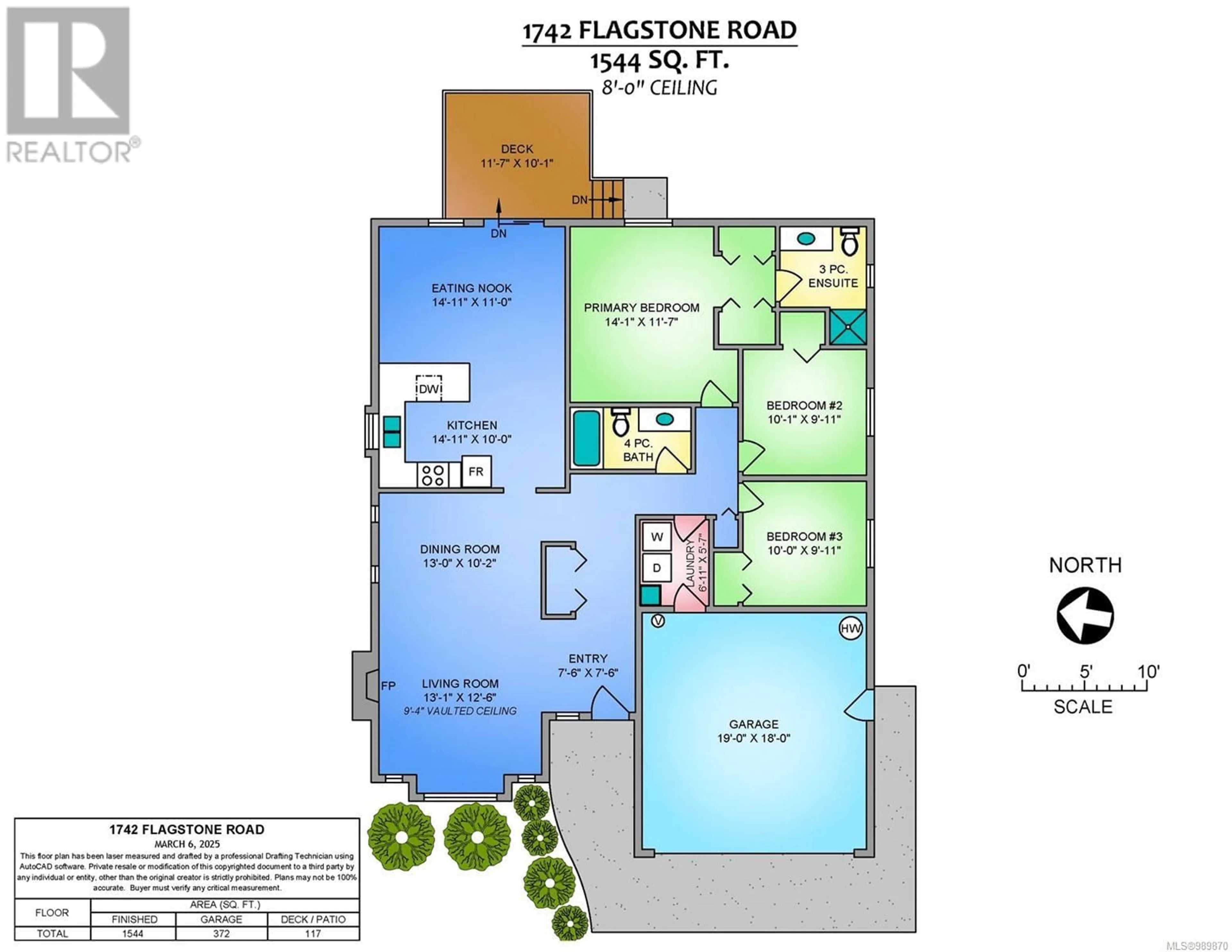 Floor plan for 1742 Flagstone Rd, Nanaimo British Columbia V9X1Y1