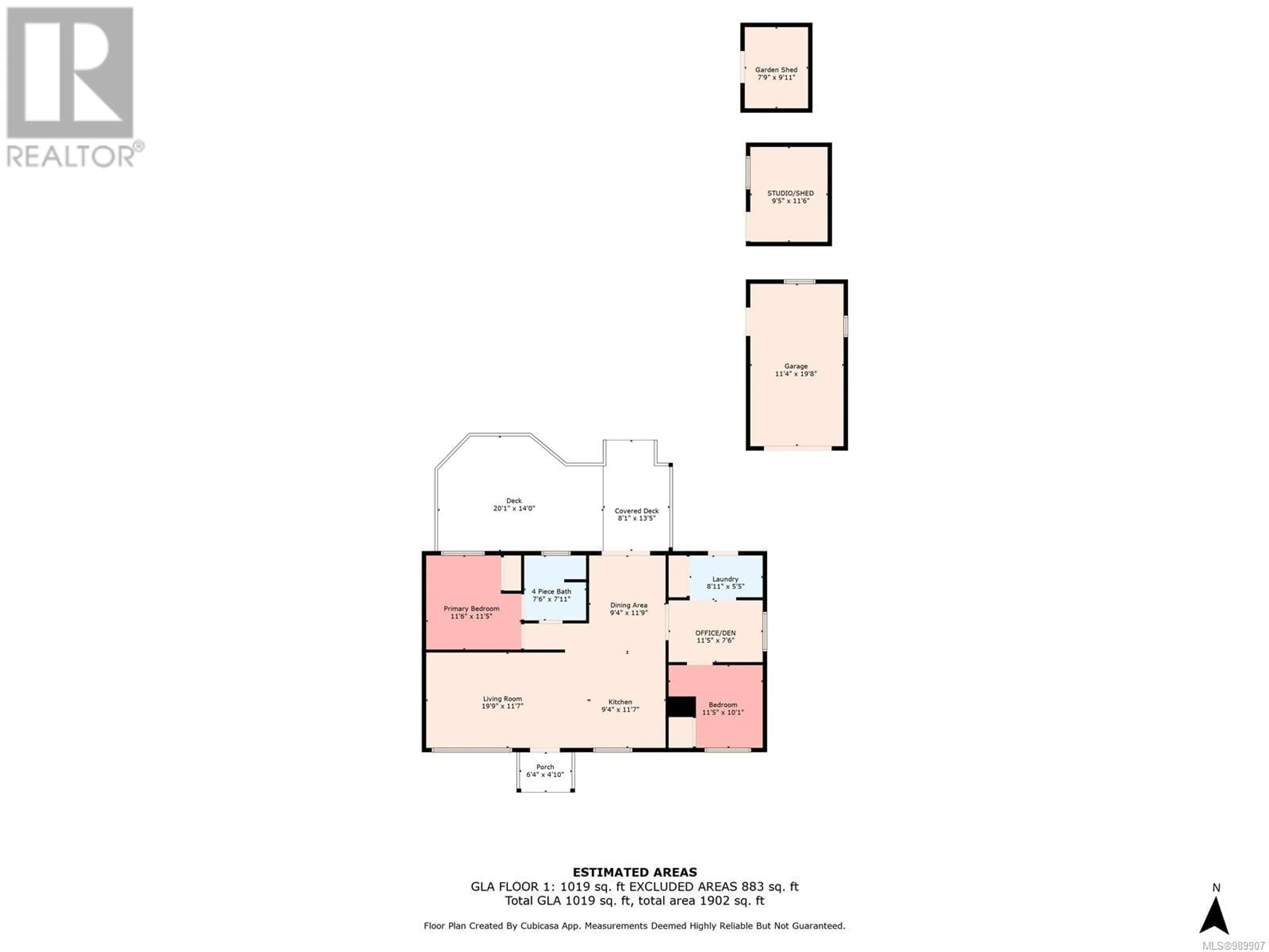 Floor plan for 870 Dufferin St, Nanaimo British Columbia V9S2B1