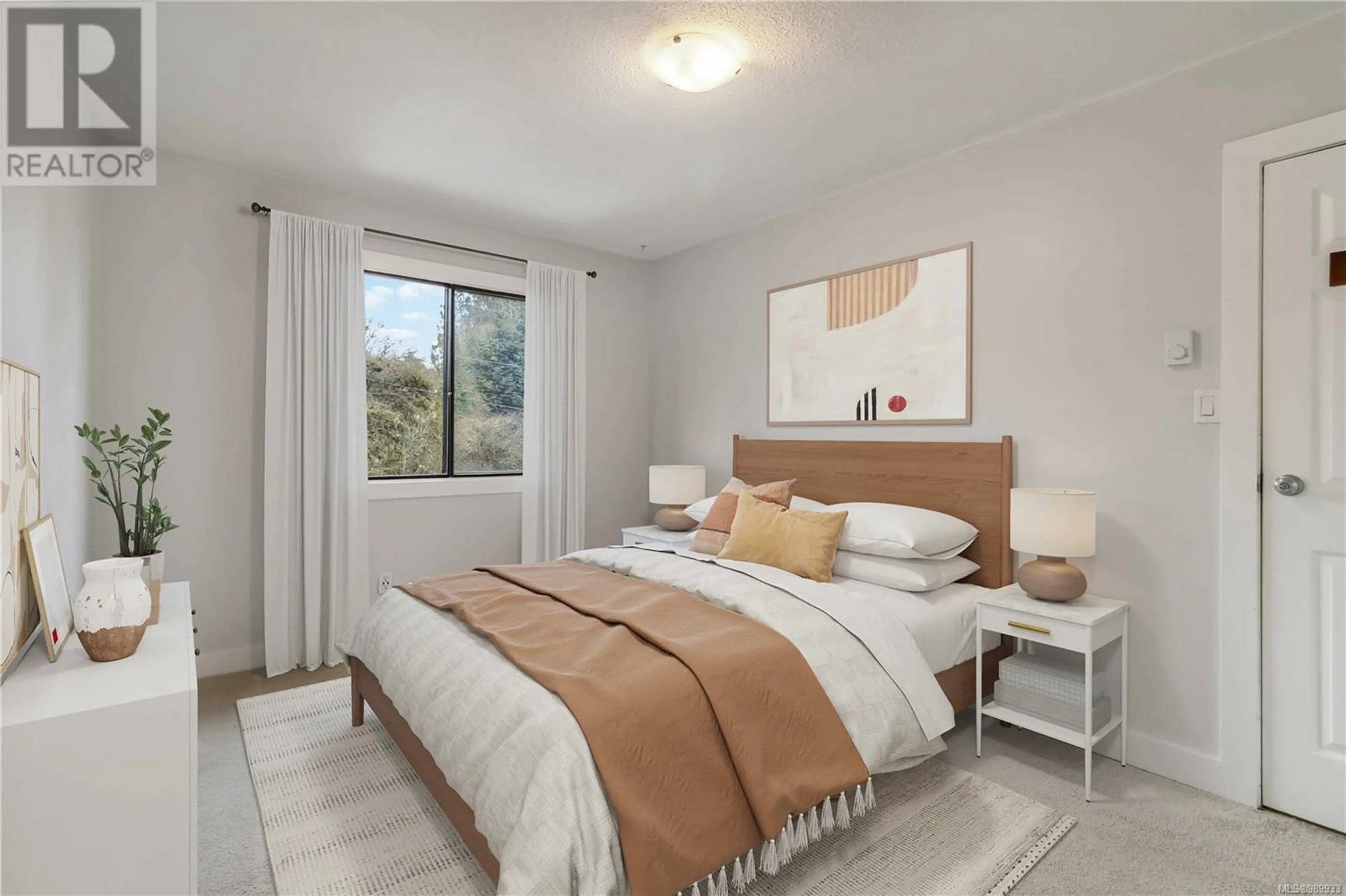 Bedroom with bed, unknown for 12 1956 Glenidle Rd, Sooke British Columbia V0S1N0