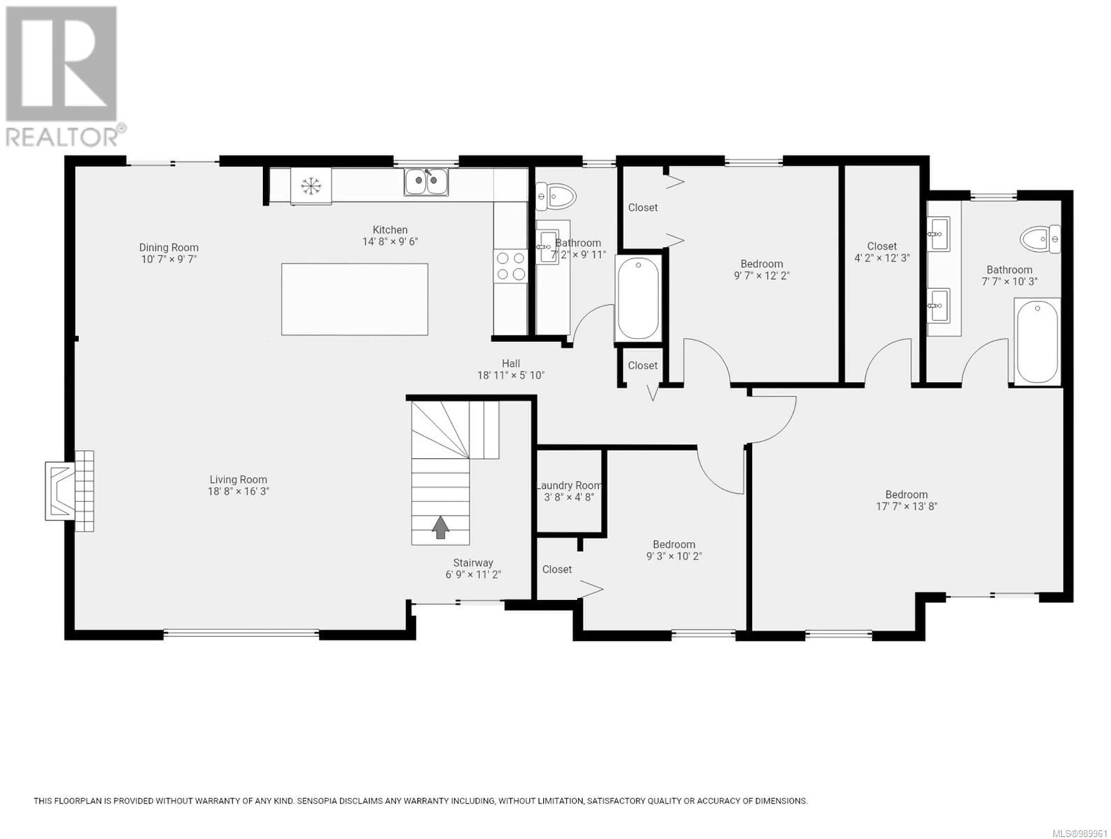 Floor plan for 132 McCarthy St S, Campbell River British Columbia V9W5M5