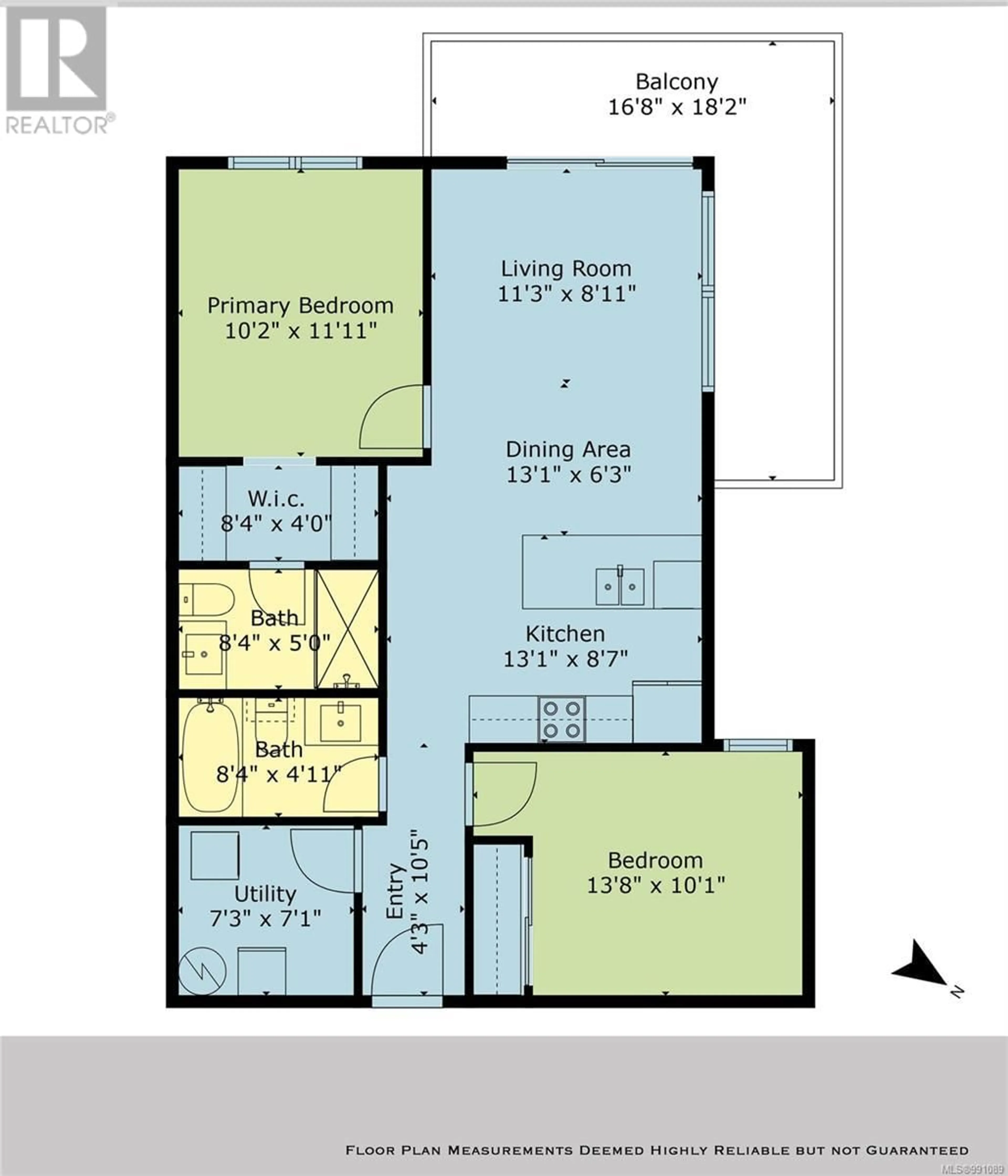 Floor plan for 201 119 Haliburton St, Nanaimo British Columbia V9R4V9