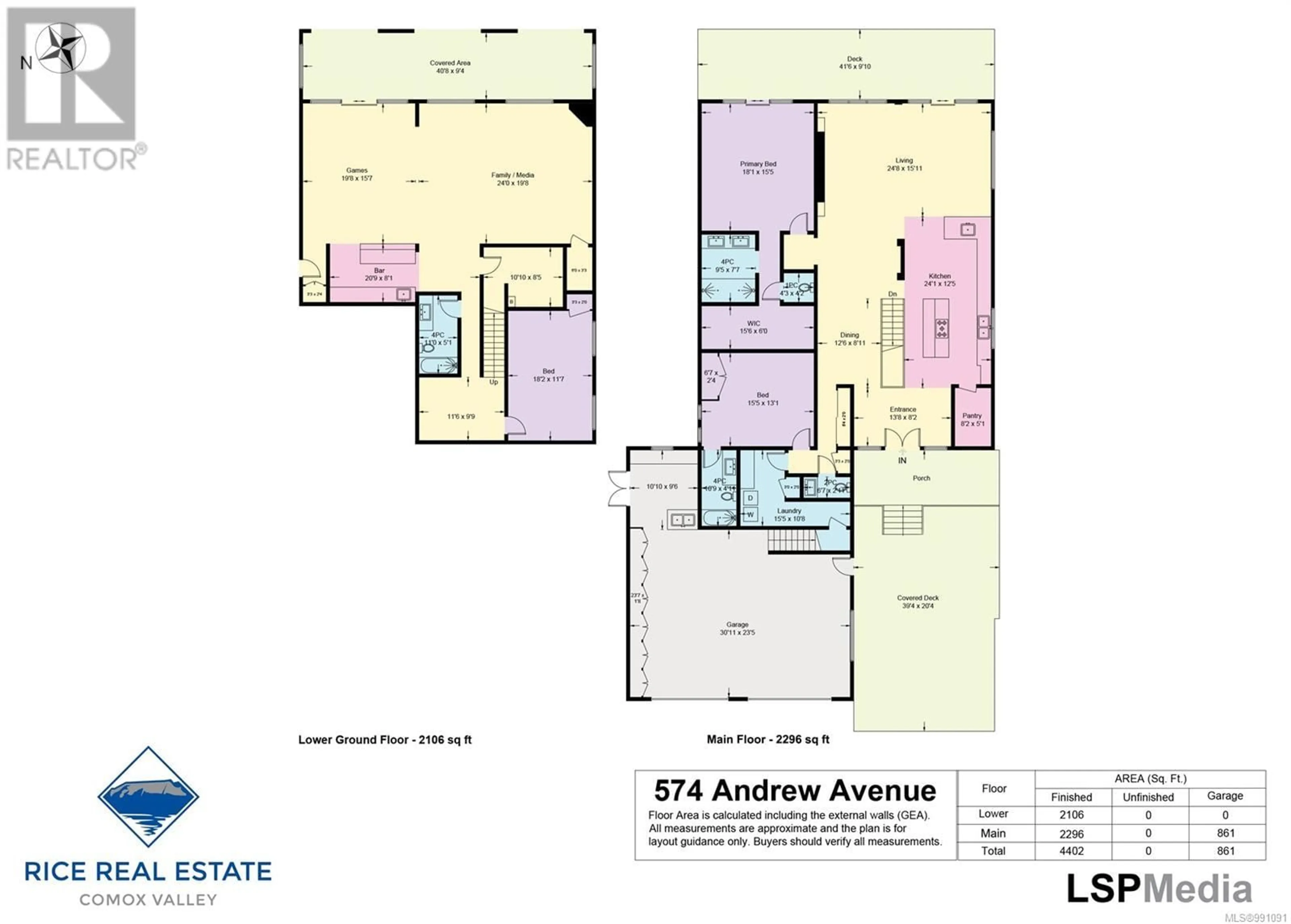 Floor plan for 574 Andrew Ave, Comox British Columbia V9M3V7