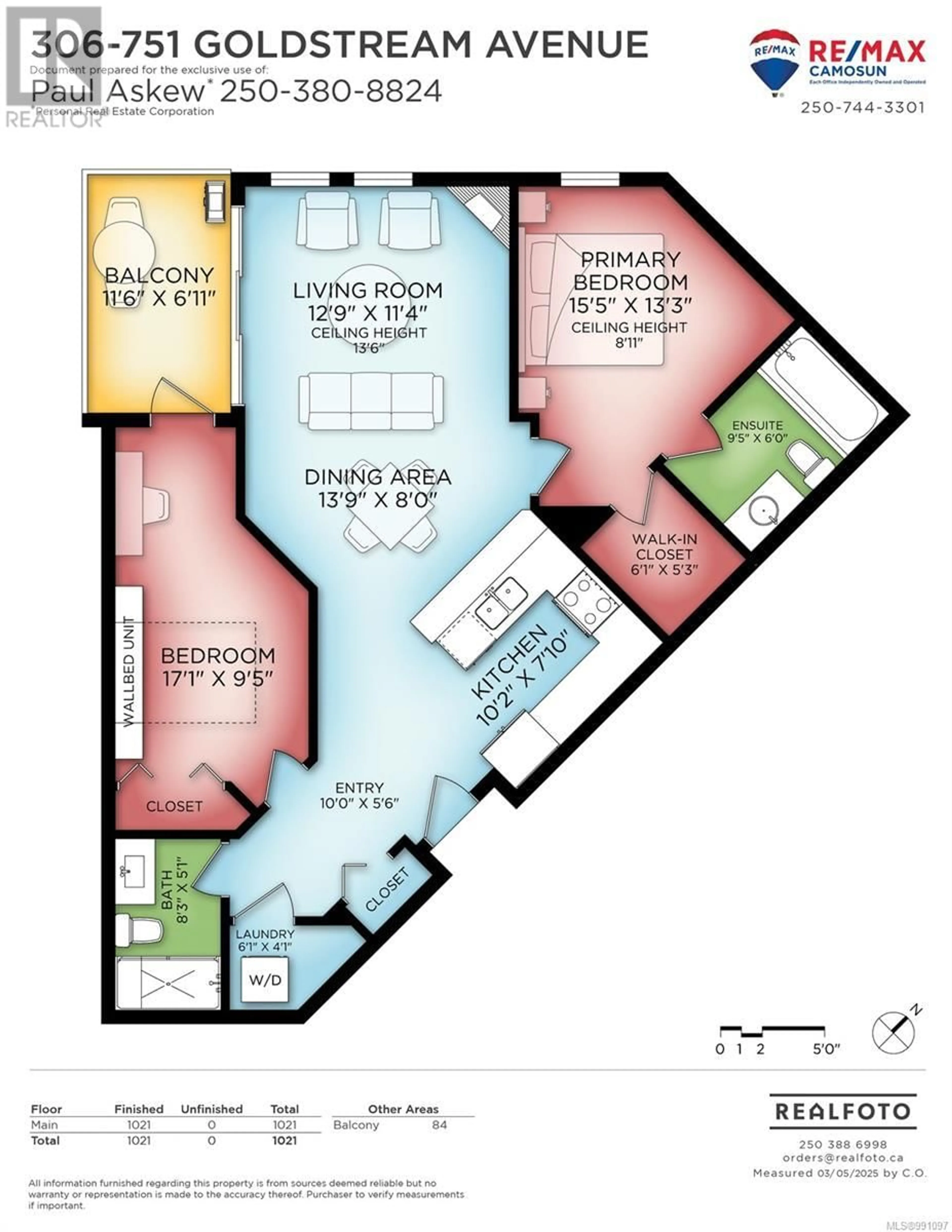 Floor plan for 306 751 Goldstream Ave, Langford British Columbia V9B2X4