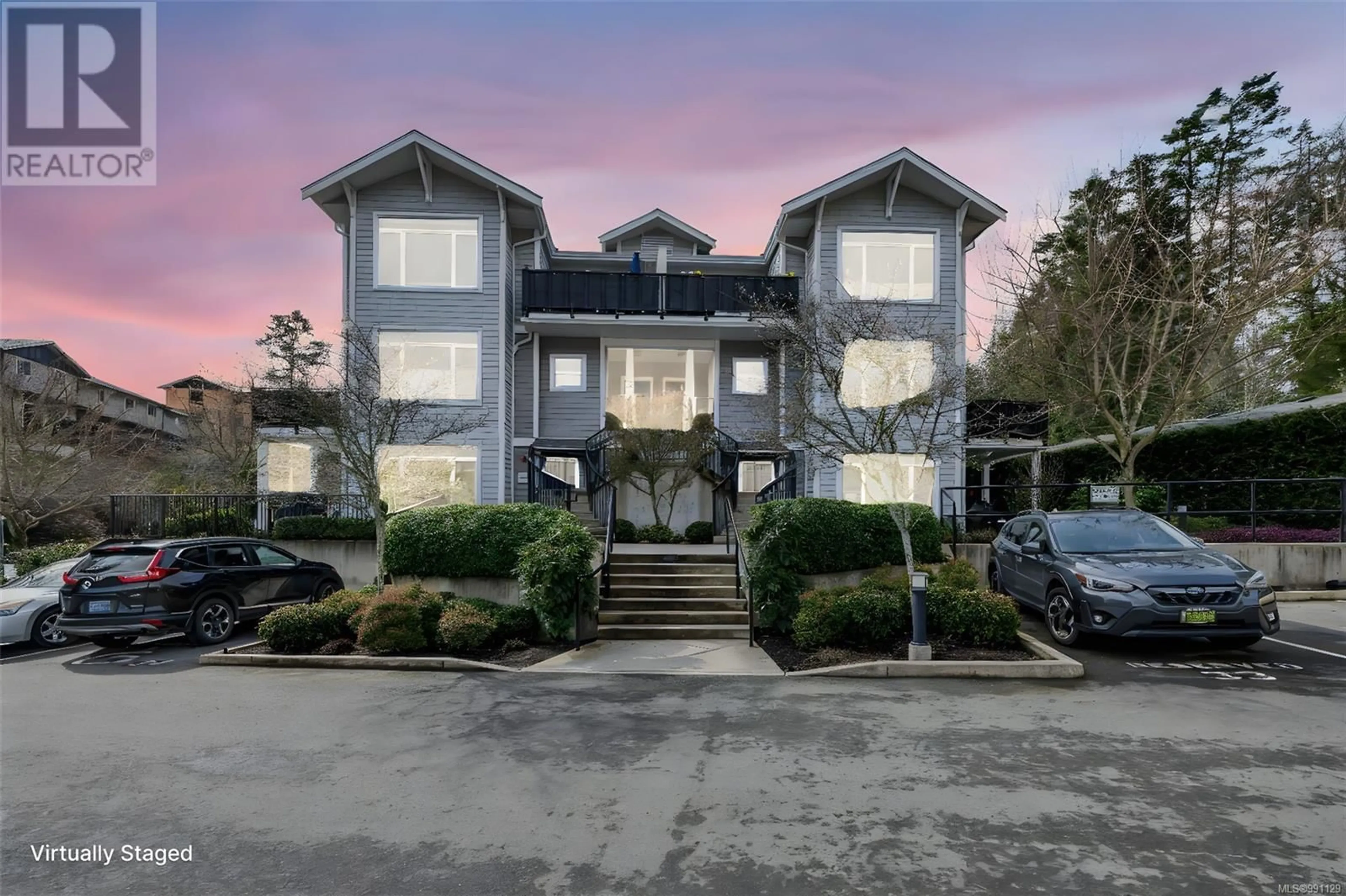 A pic from outside/outdoor area/front of a property/back of a property/a pic from drone, building for 300 - 591 LATORIA ROAD, Colwood British Columbia V9C2Z9