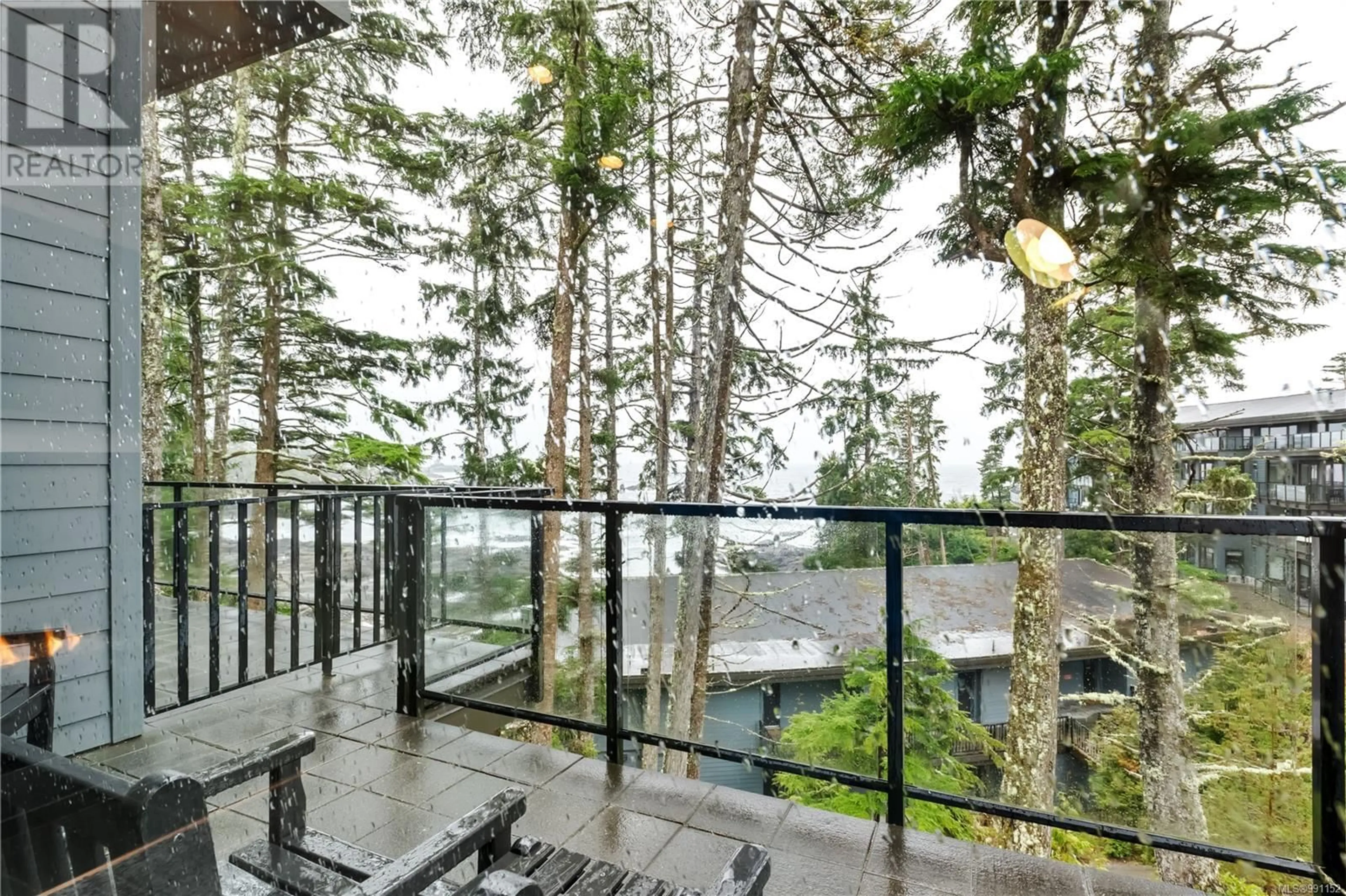 Patio, forest/trees view for 1204 - 596 MARINE DRIVE, Ucluelet British Columbia V0R3A0