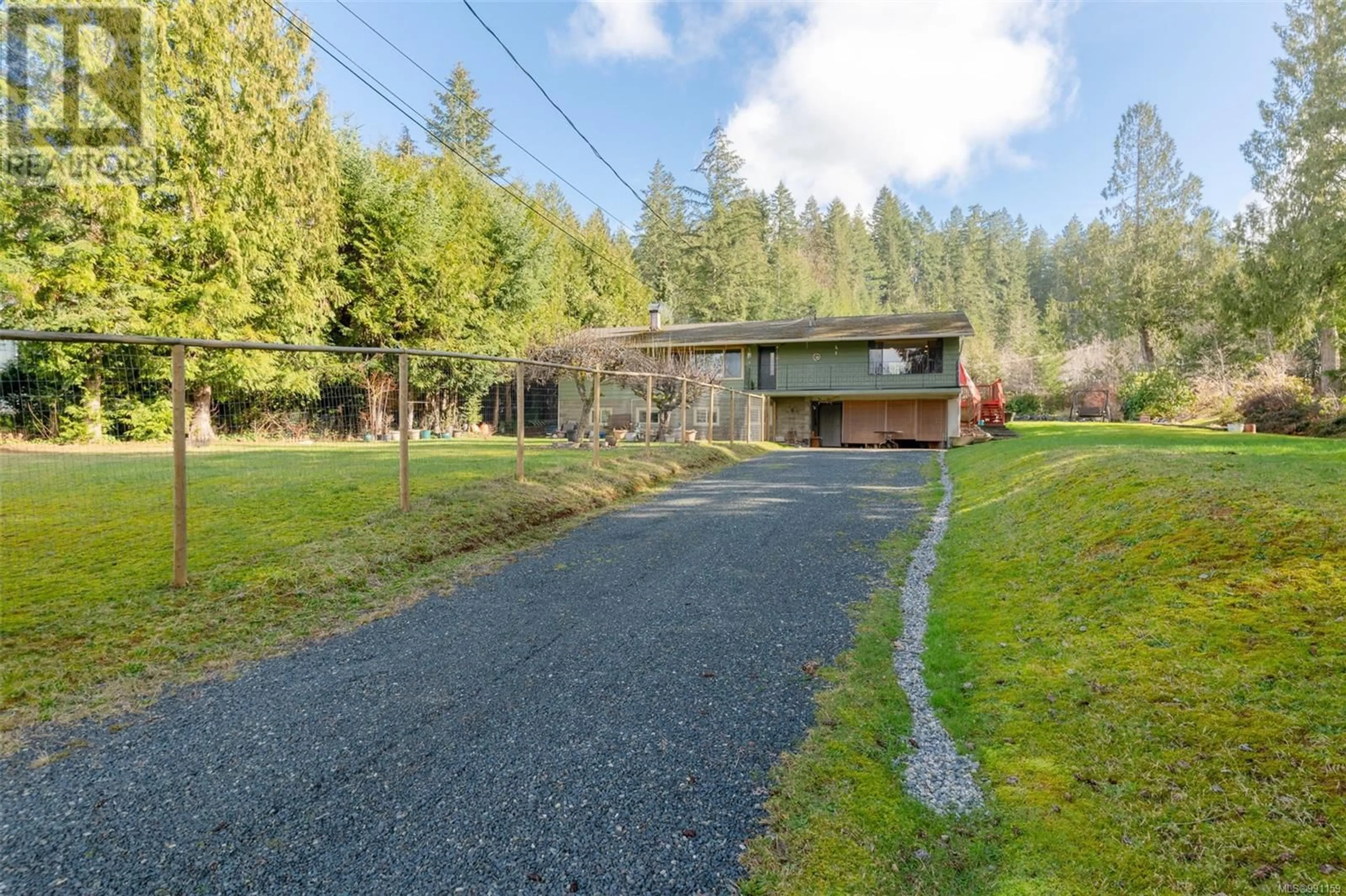 A pic from outside/outdoor area/front of a property/back of a property/a pic from drone, street for 8954 FABER ROAD, Port Alberni British Columbia V9Y9B9