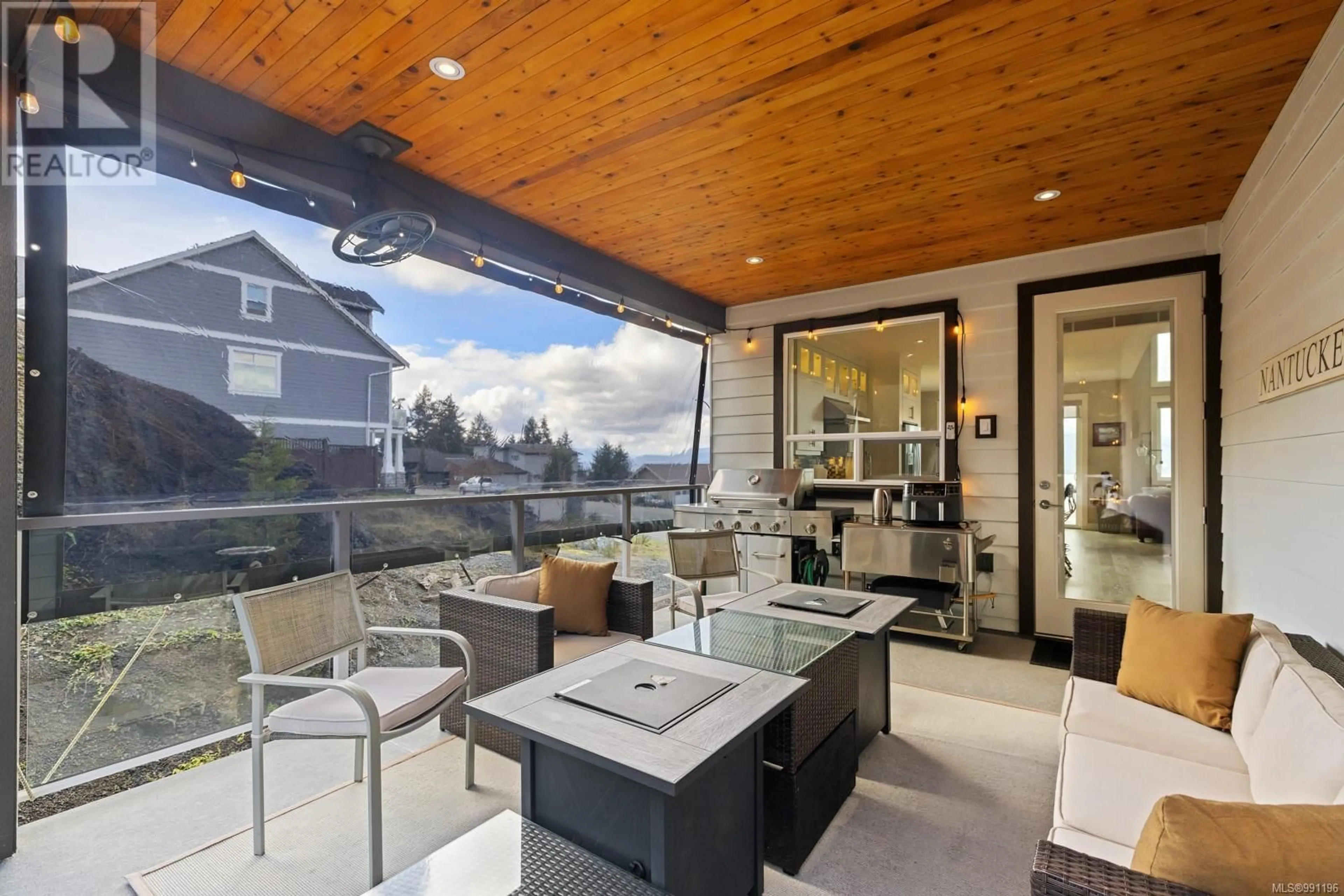 Patio, water/lake/river/ocean view for 6089 SANSUM DRIVE, Duncan British Columbia V9L0B3