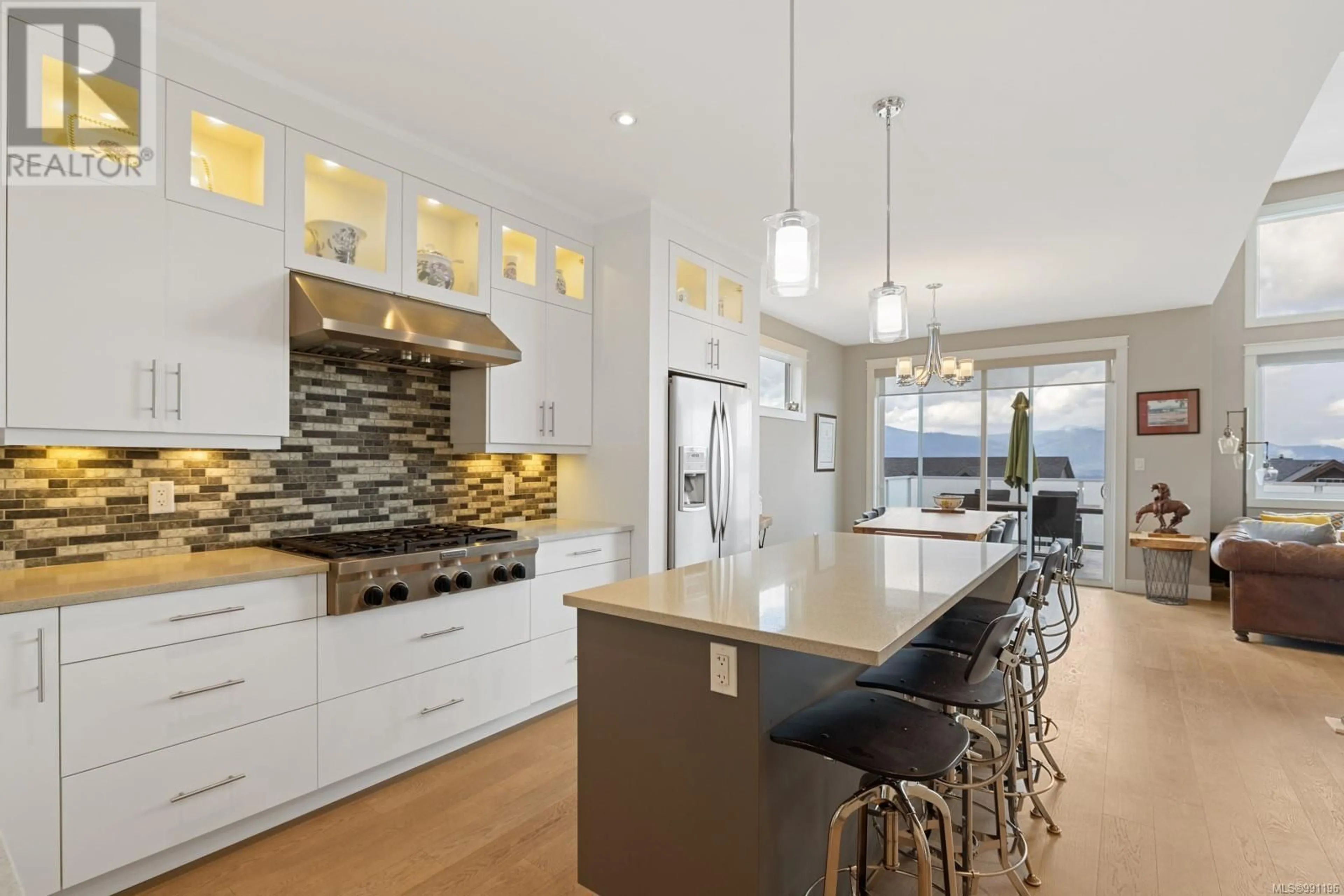 Contemporary kitchen, unknown for 6089 Sansum Dr, Duncan British Columbia V9L0B3