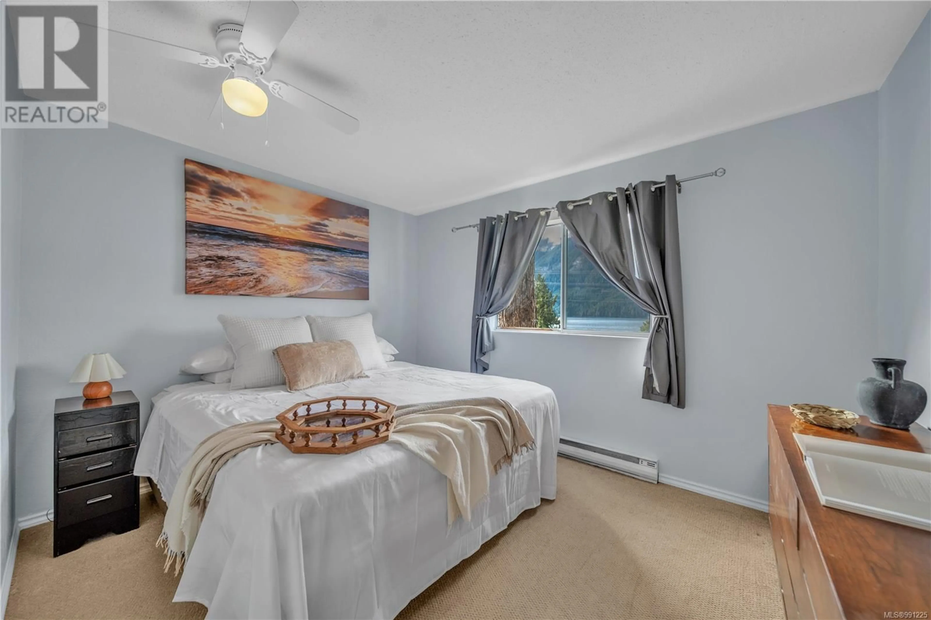 Bedroom with bed, unknown for 111 - 801 MARINE DRIVE, Port Alice British Columbia V0N2N0