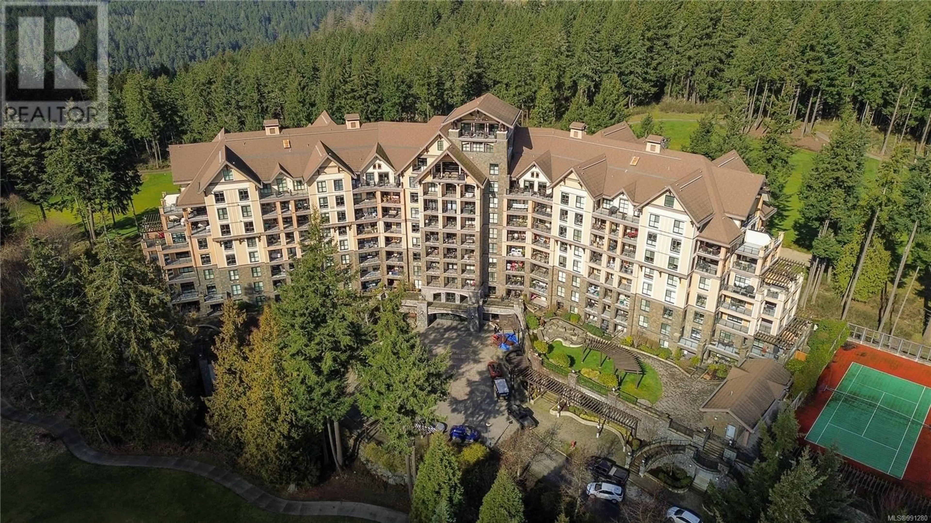 A pic from outside/outdoor area/front of a property/back of a property/a pic from drone, unknown for 315 1400 Lynburne Pl, Langford British Columbia V9B0A4