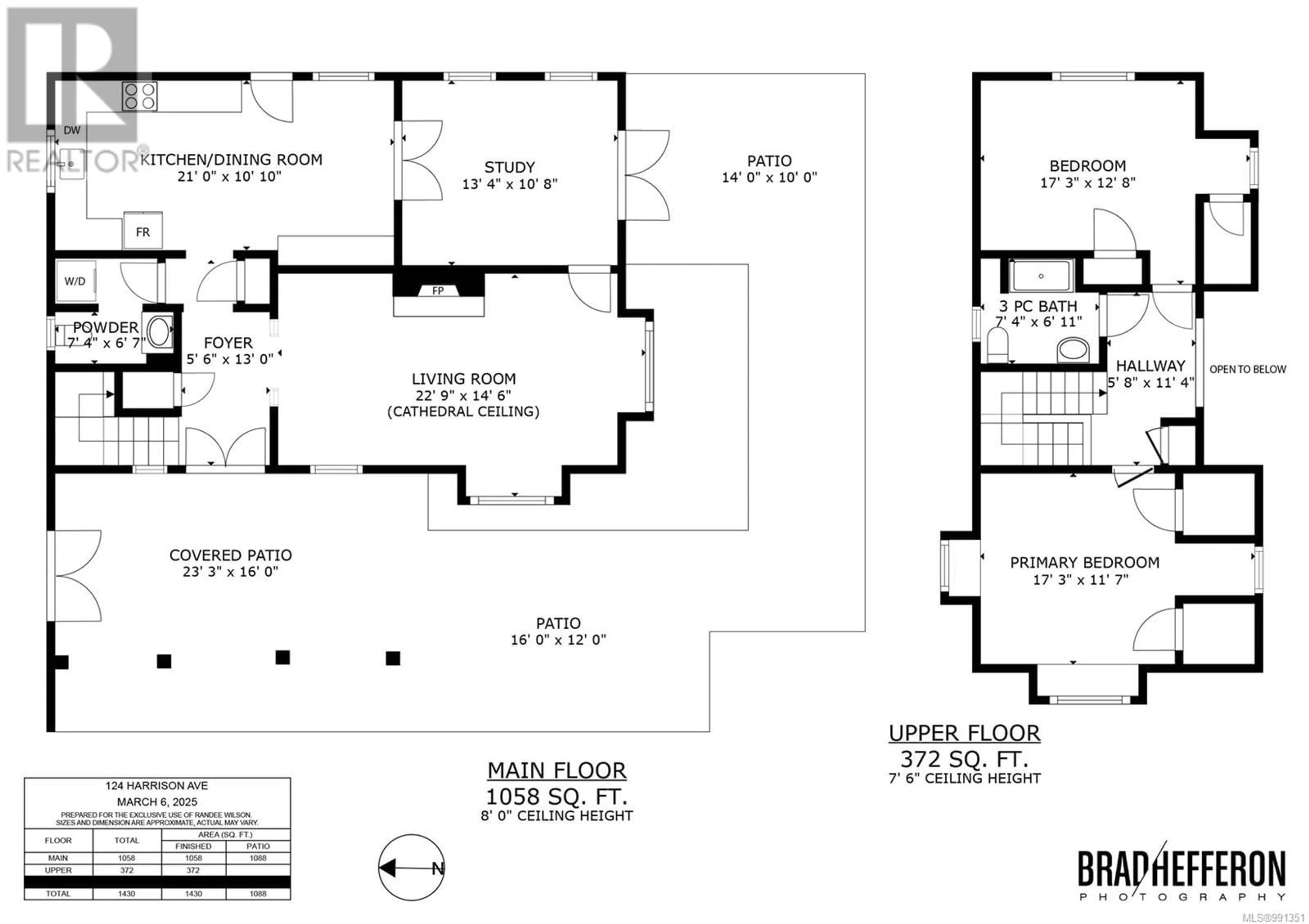 Floor plan for 124 Harrison Ave, Salt Spring British Columbia V8K1E0