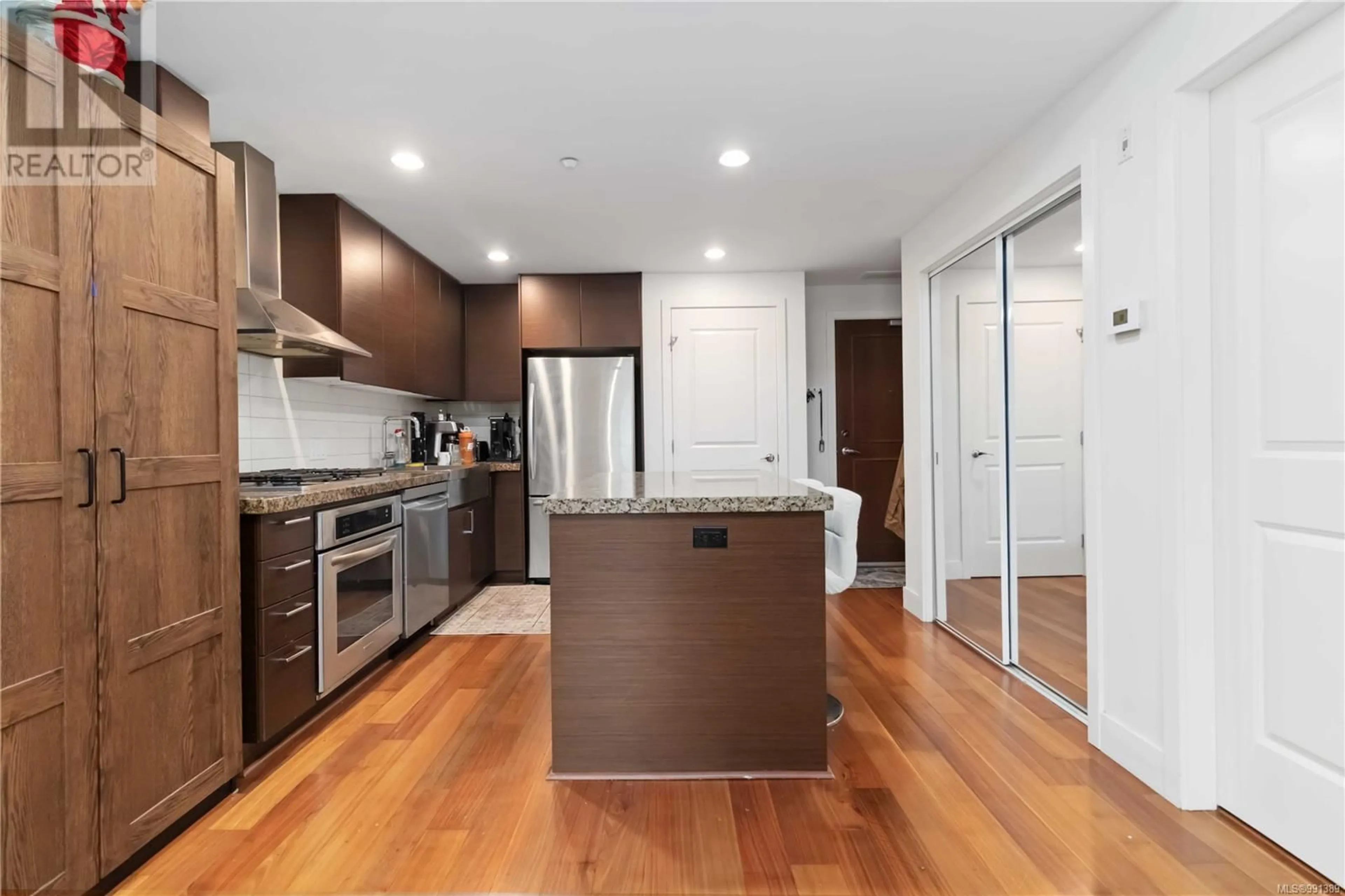 A pic from outside/outdoor area/front of a property/back of a property/a pic from drone, forest/trees view for 419 - 1400 LYNBURNE PLACE, Langford British Columbia V9B0A4
