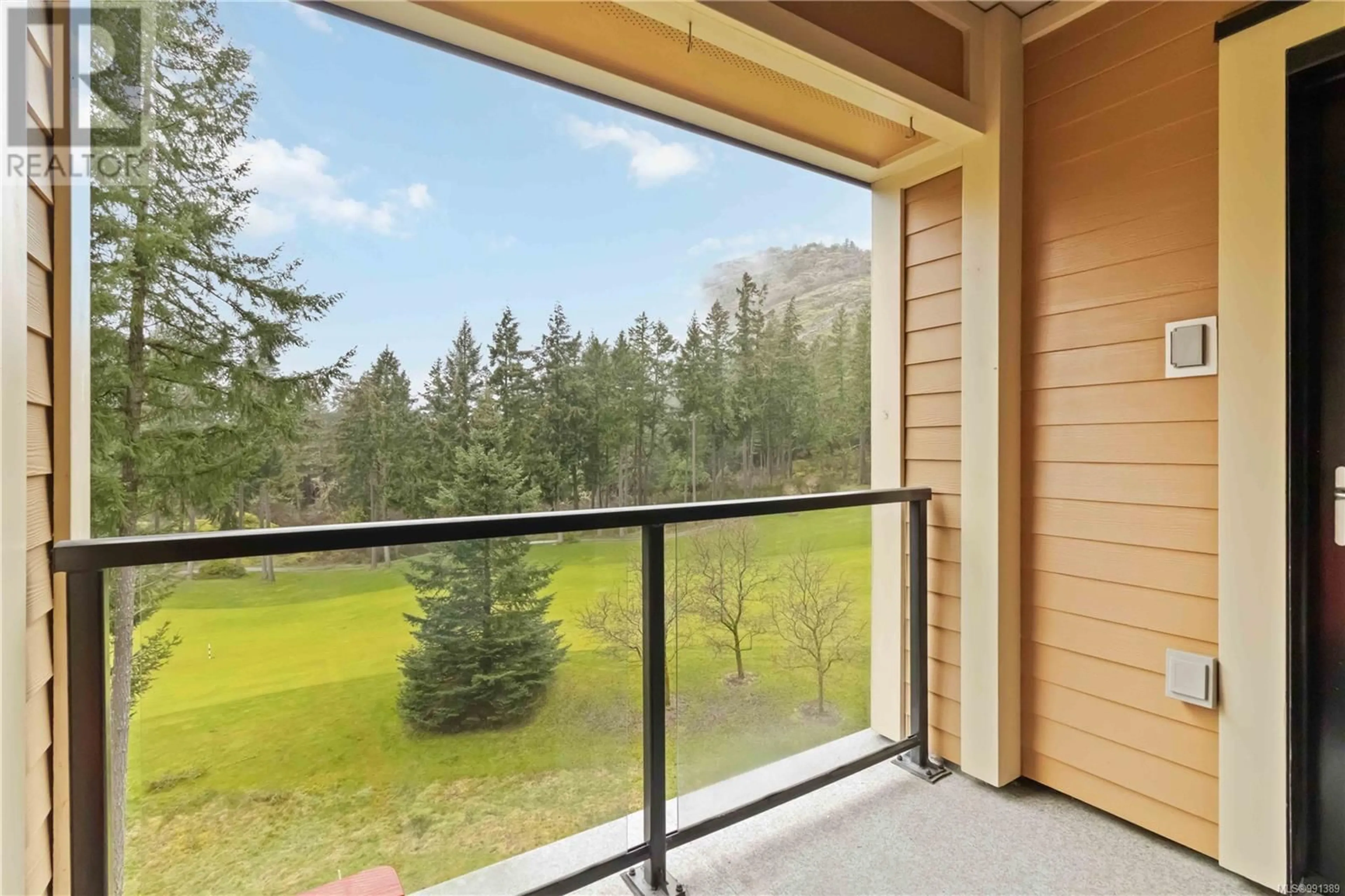 Patio, mountain view for 419 1400 Lynburne Pl, Langford British Columbia V9B0A4