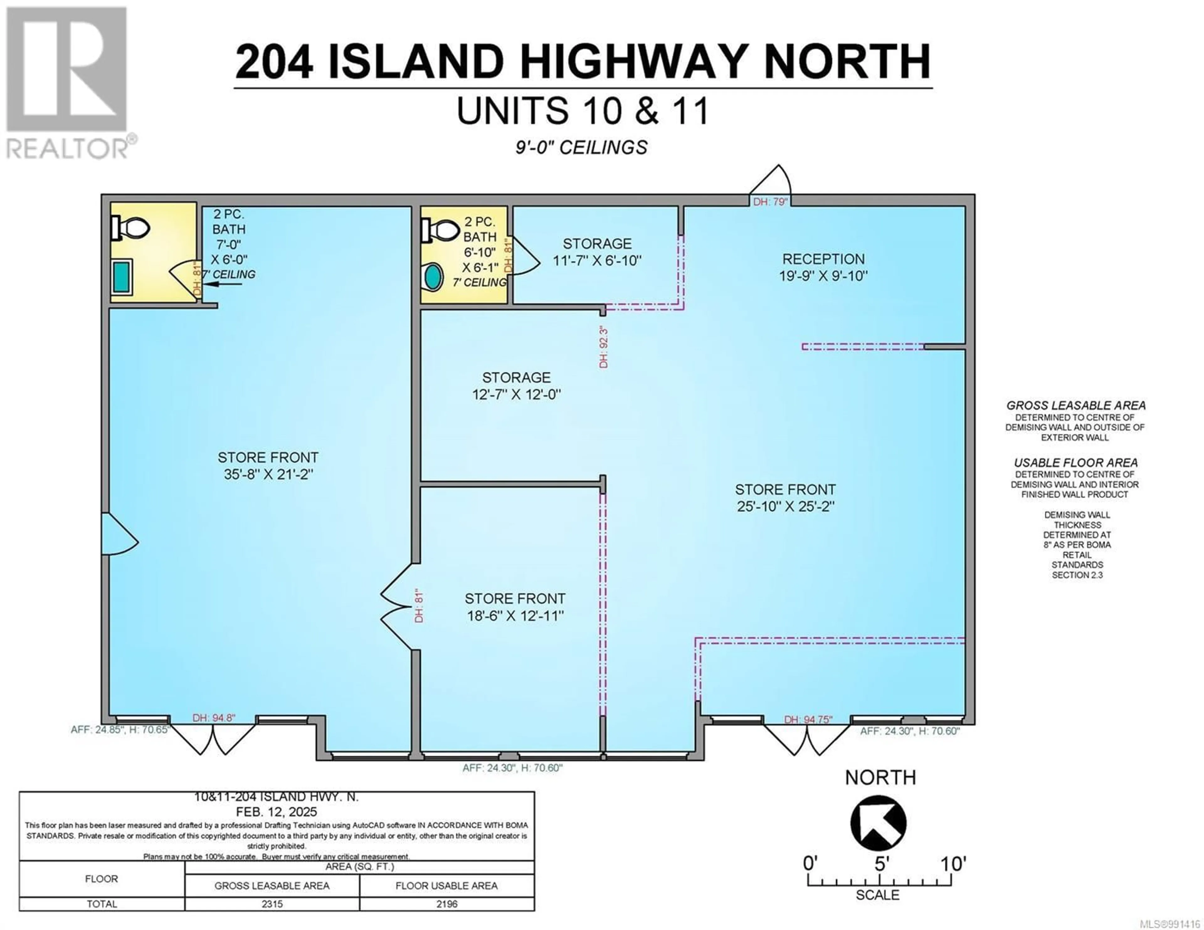 Floor plan for 10&11 204 Island Hwy N, Courtenay British Columbia V9N3P1