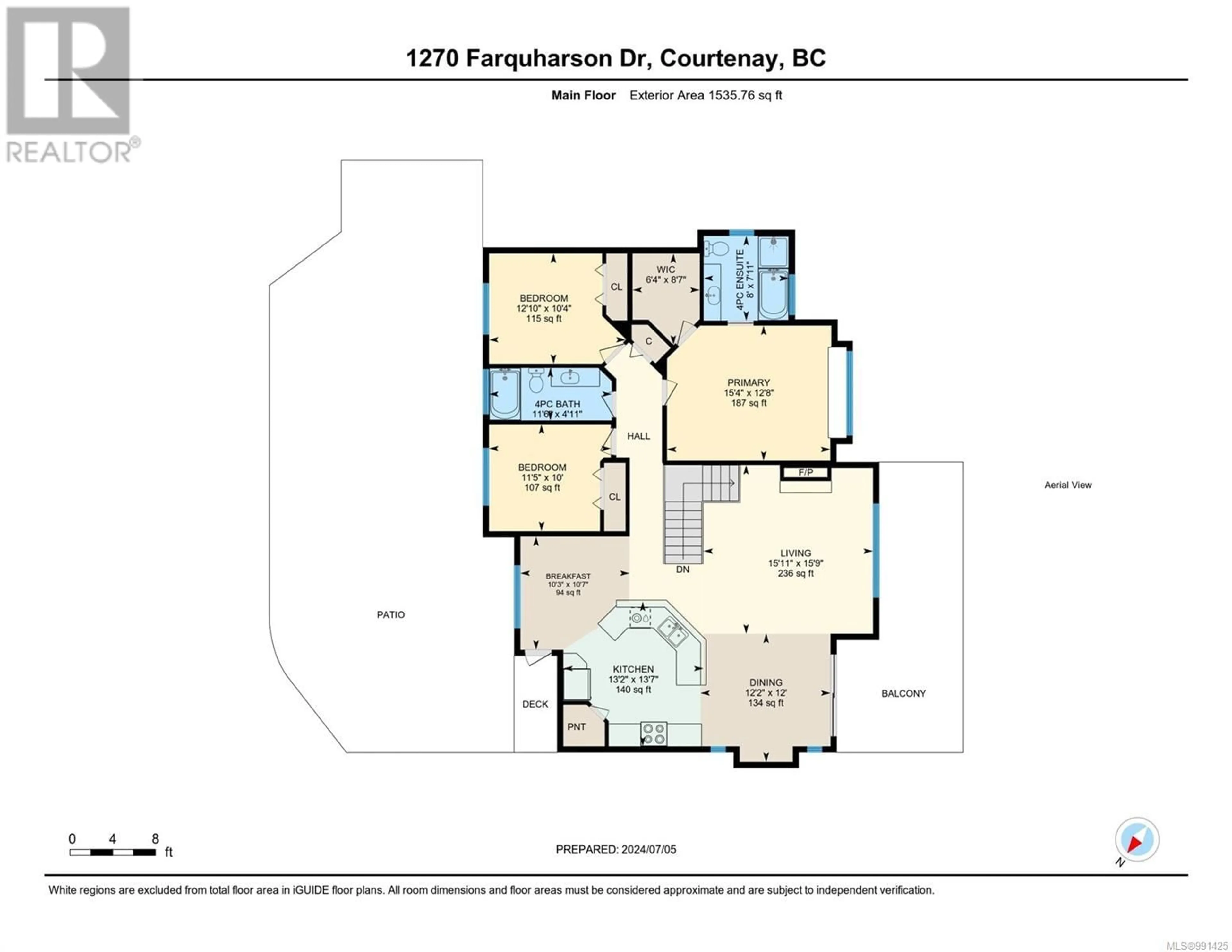 Floor plan for 1270 Farquharson Dr, Courtenay British Columbia V9N9A4