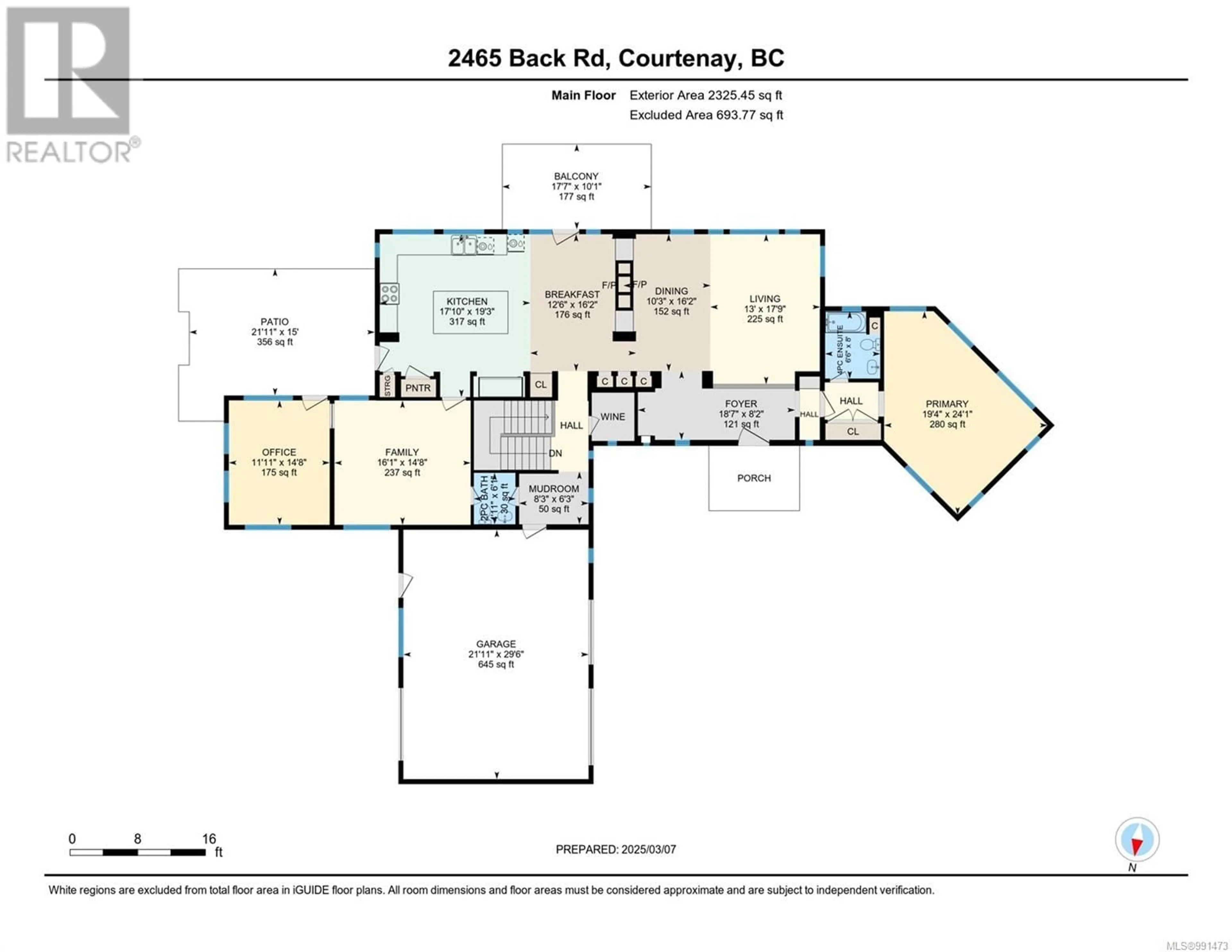 Floor plan for 2465 Back Rd, Courtenay British Columbia V9N9G8