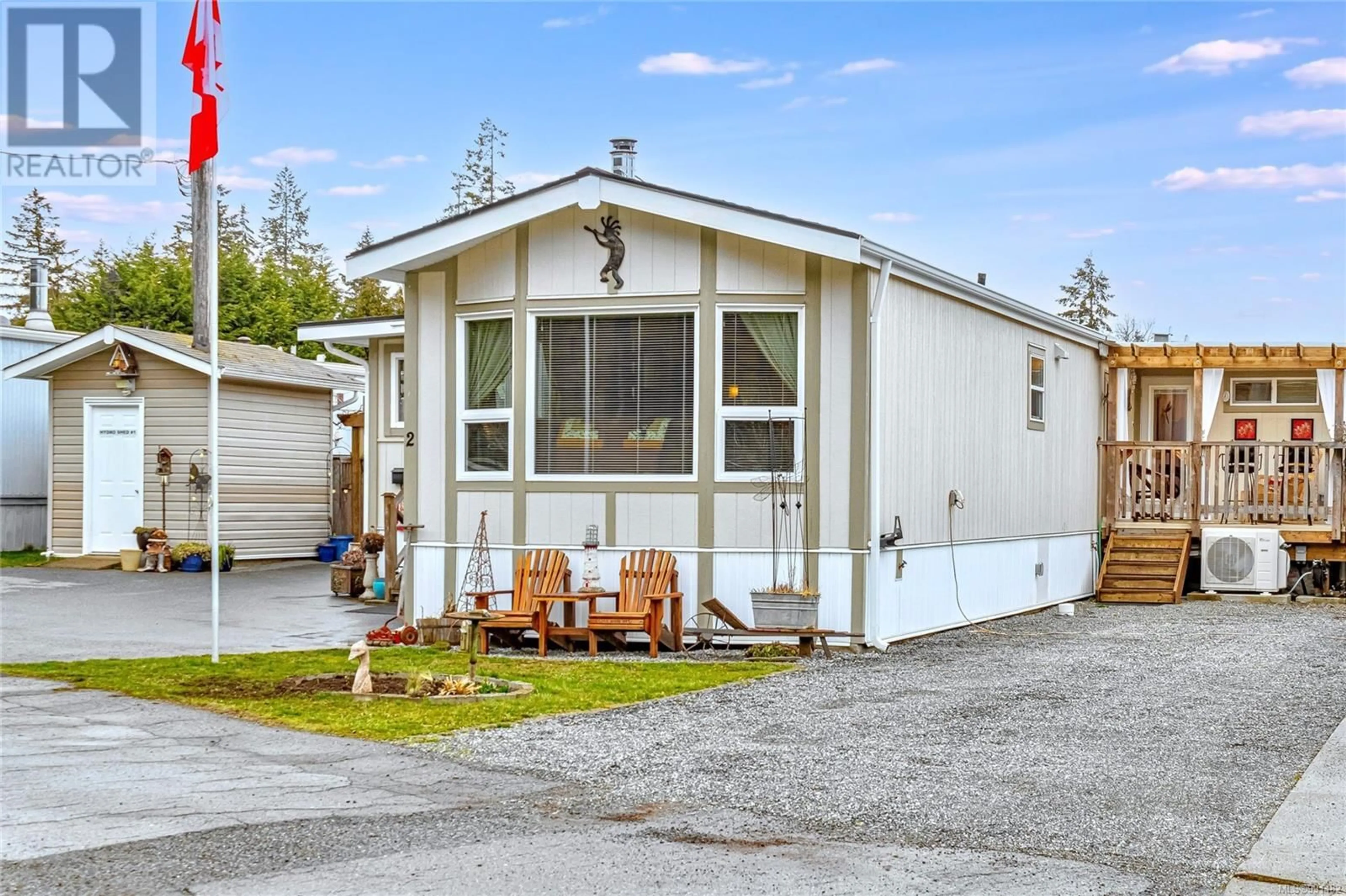 Home with vinyl exterior material, street for 2 - 1572 SEABIRD ROAD, Ladysmith British Columbia V9G1L3