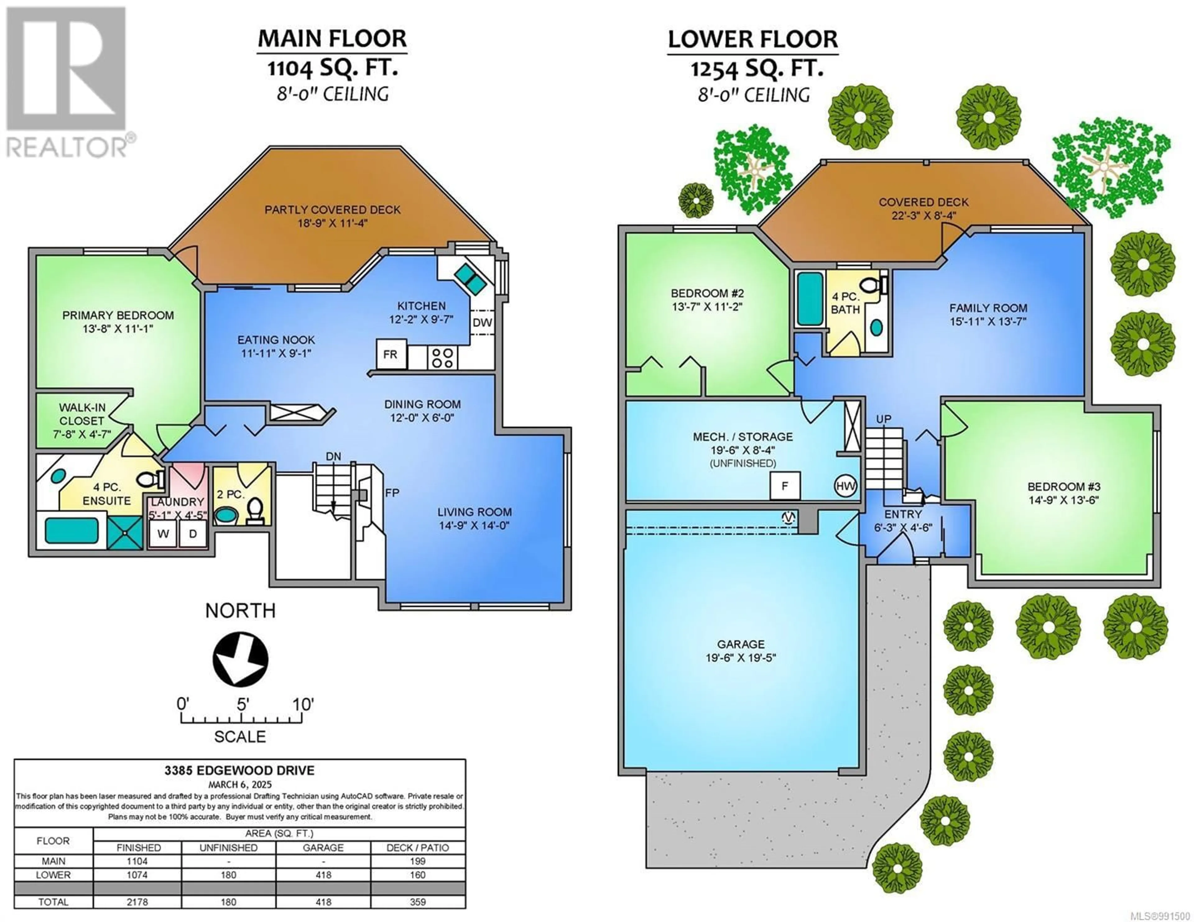 Floor plan for 3385 EDGEWOOD DRIVE, Nanaimo British Columbia V9T5V2