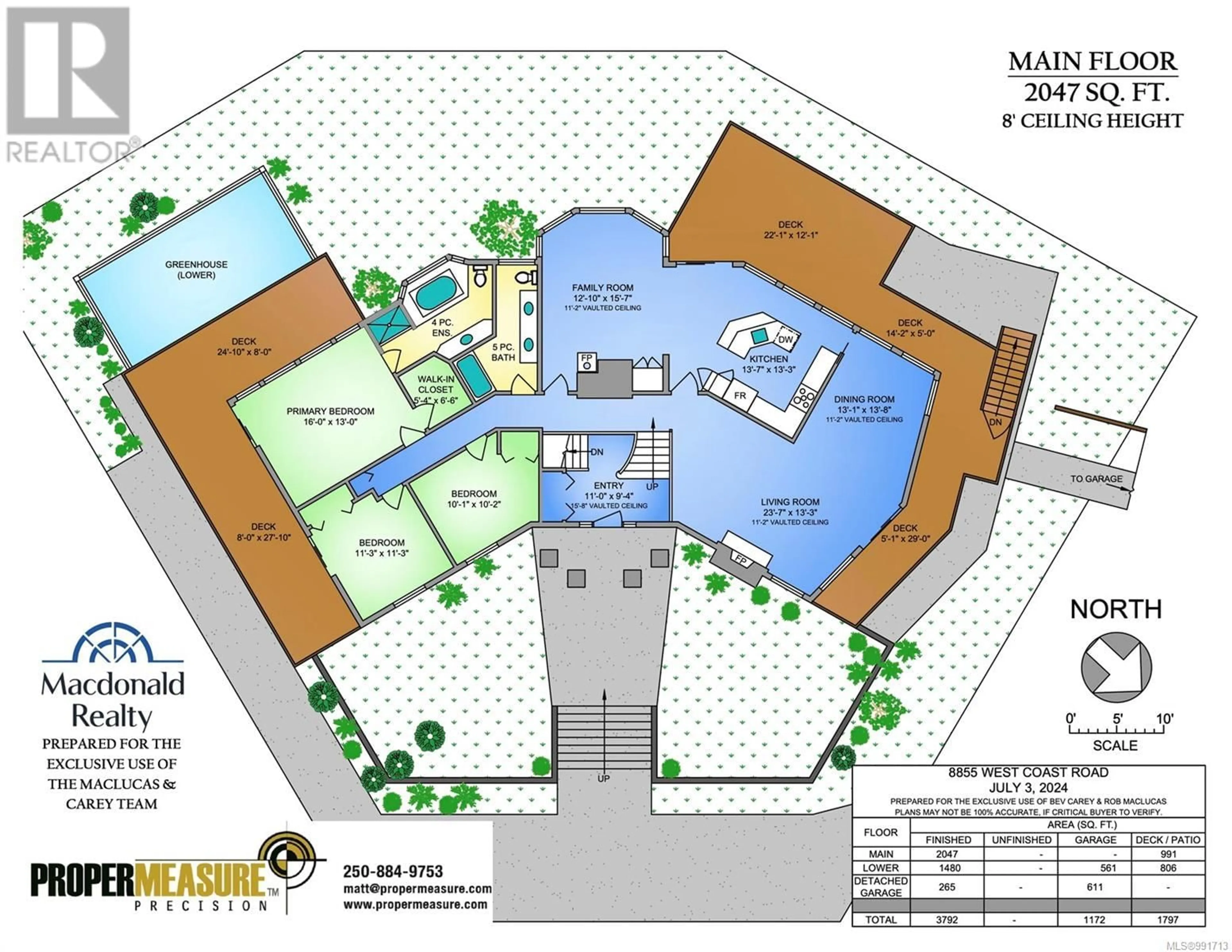 Floor plan for 8855 WEST COAST ROAD, Sooke British Columbia V9Z1E7