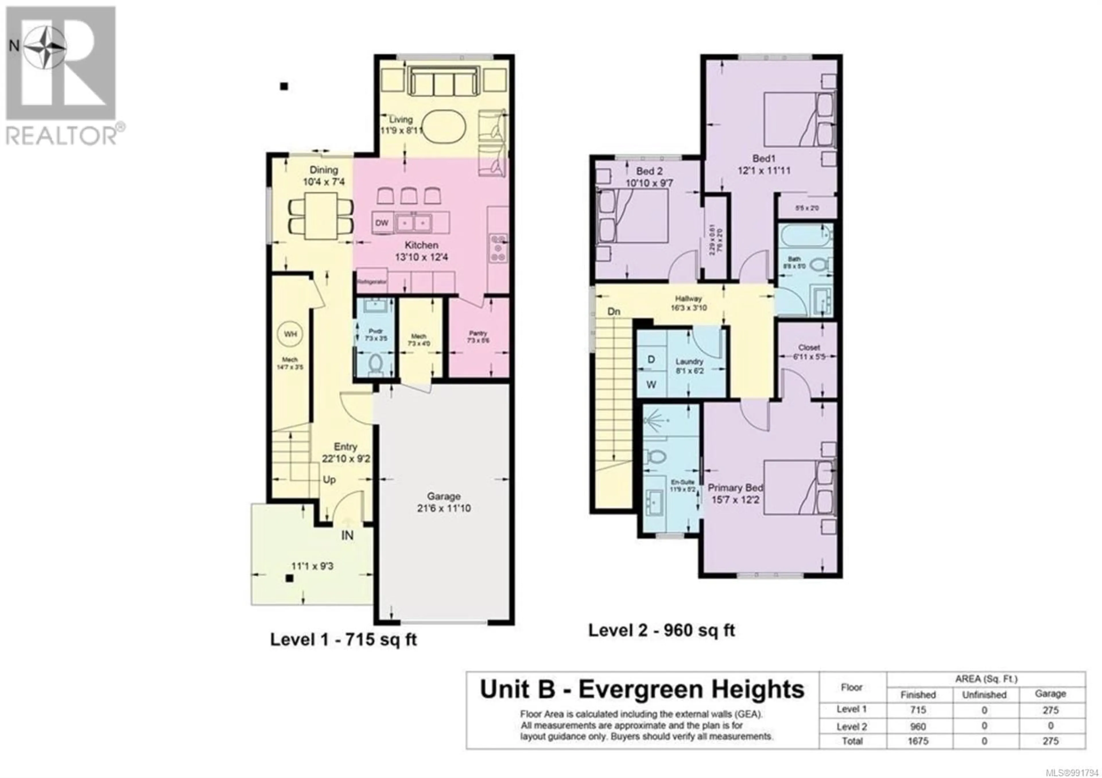 Floor plan for 25 - 1090 EVERGREEN ROAD, Campbell River British Columbia V9W3R9