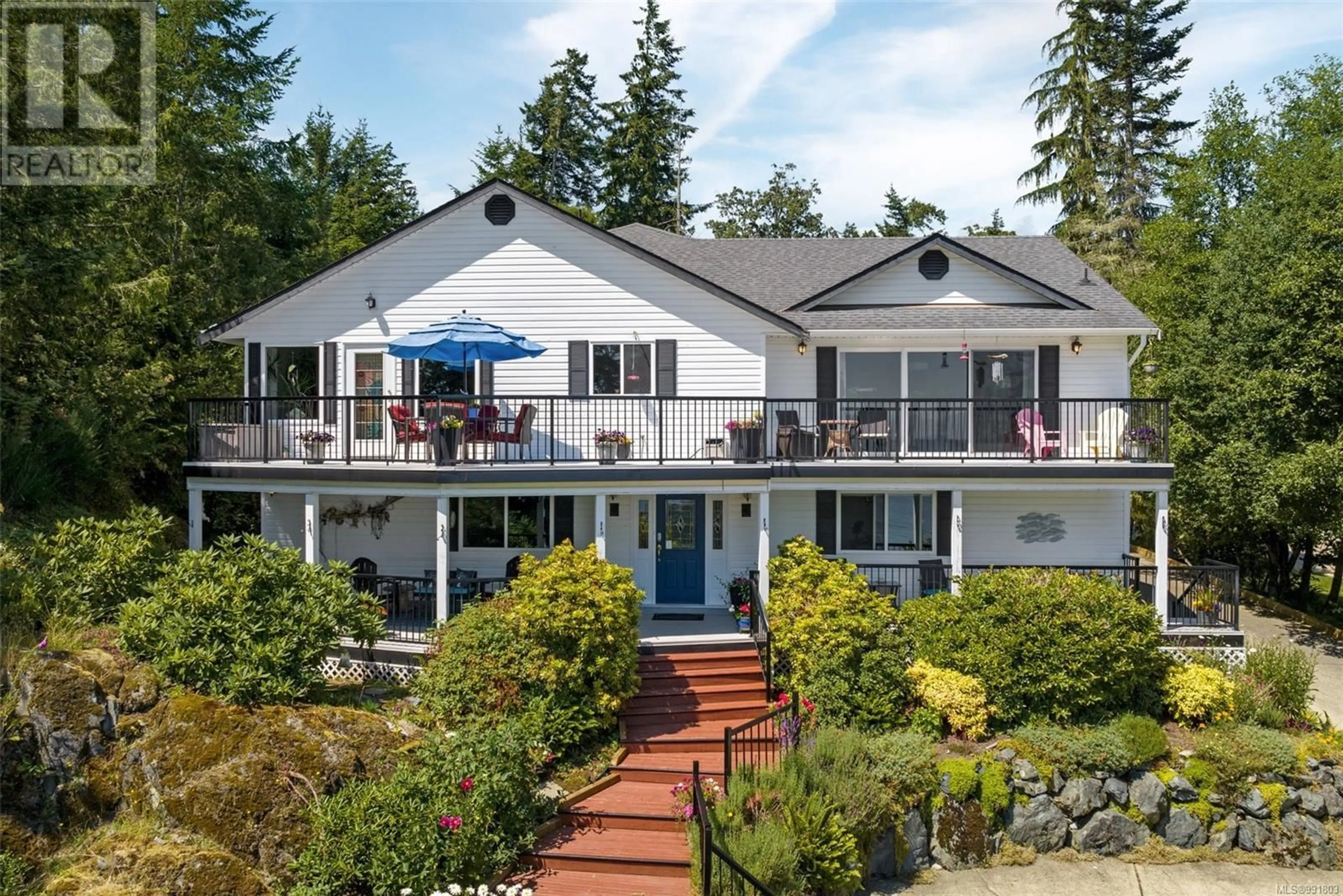 A pic from outside/outdoor area/front of a property/back of a property/a pic from drone, water/lake/river/ocean view for 7760 WEST COAST ROAD, Sooke British Columbia V9Z0R7