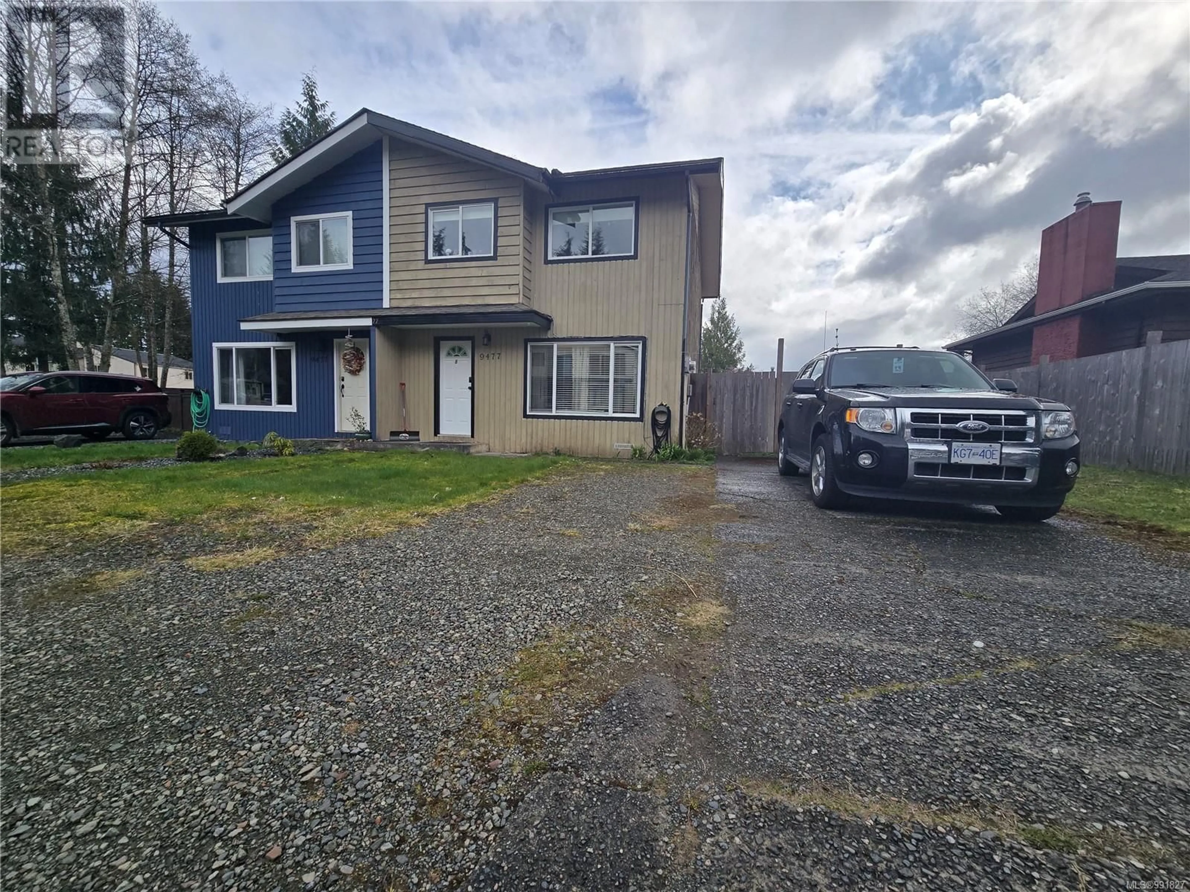A pic from outside/outdoor area/front of a property/back of a property/a pic from drone, street for B - 9477 SCOTT STREET, Port Hardy British Columbia V0N2P0