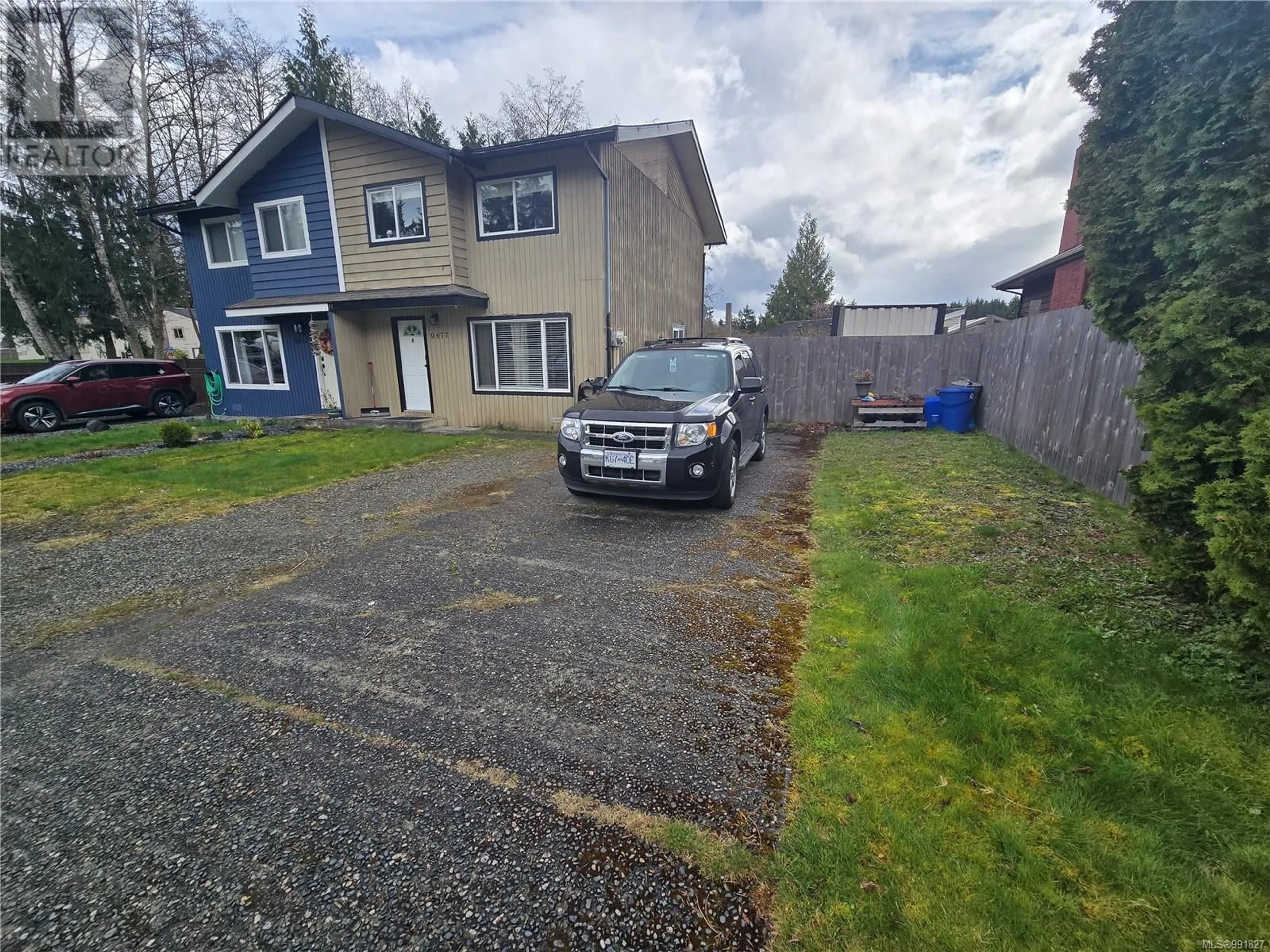 A pic from outside/outdoor area/front of a property/back of a property/a pic from drone, street for B - 9477 SCOTT STREET, Port Hardy British Columbia V0N2P0