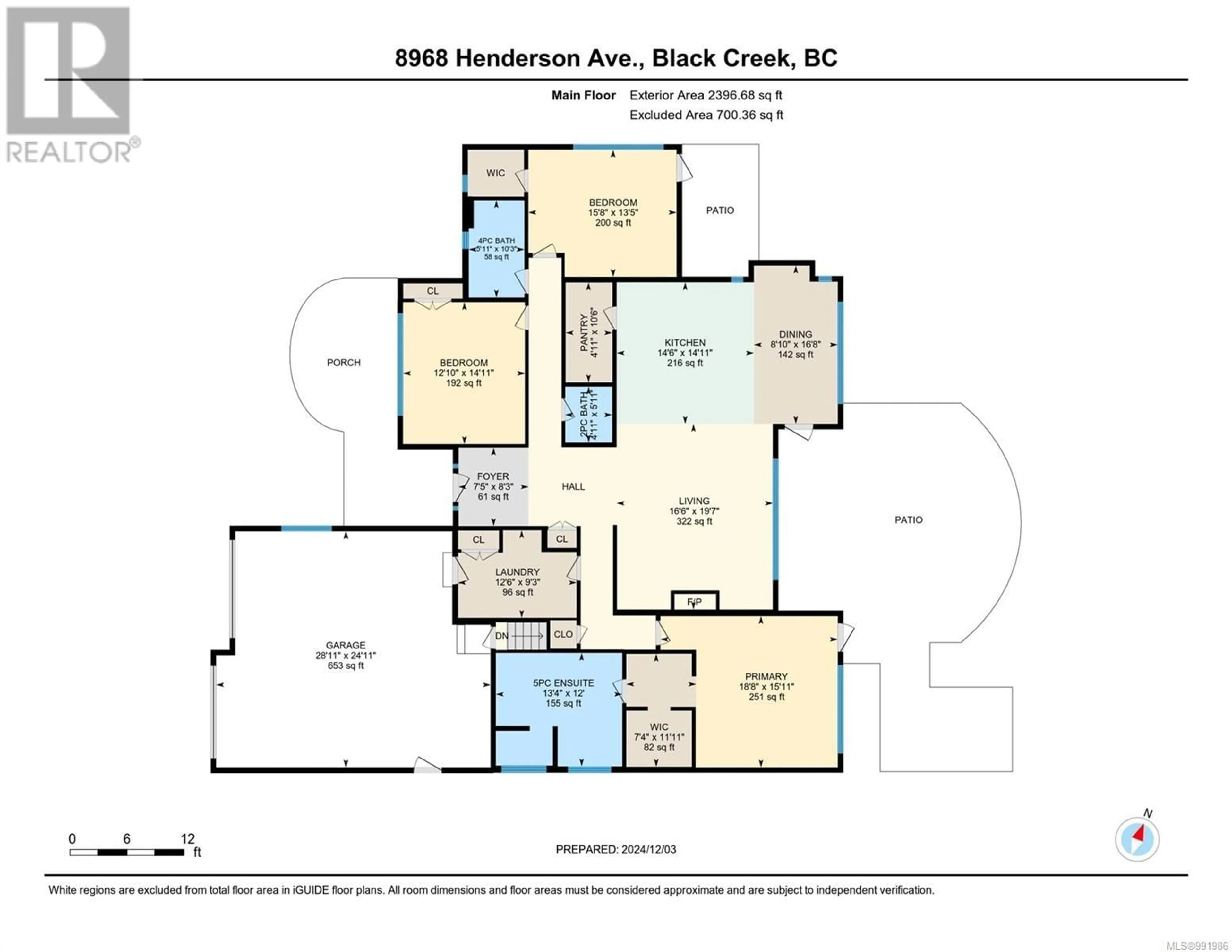 Floor plan for 8968 HENDERSON AVENUE, Black Creek British Columbia V9J1A4
