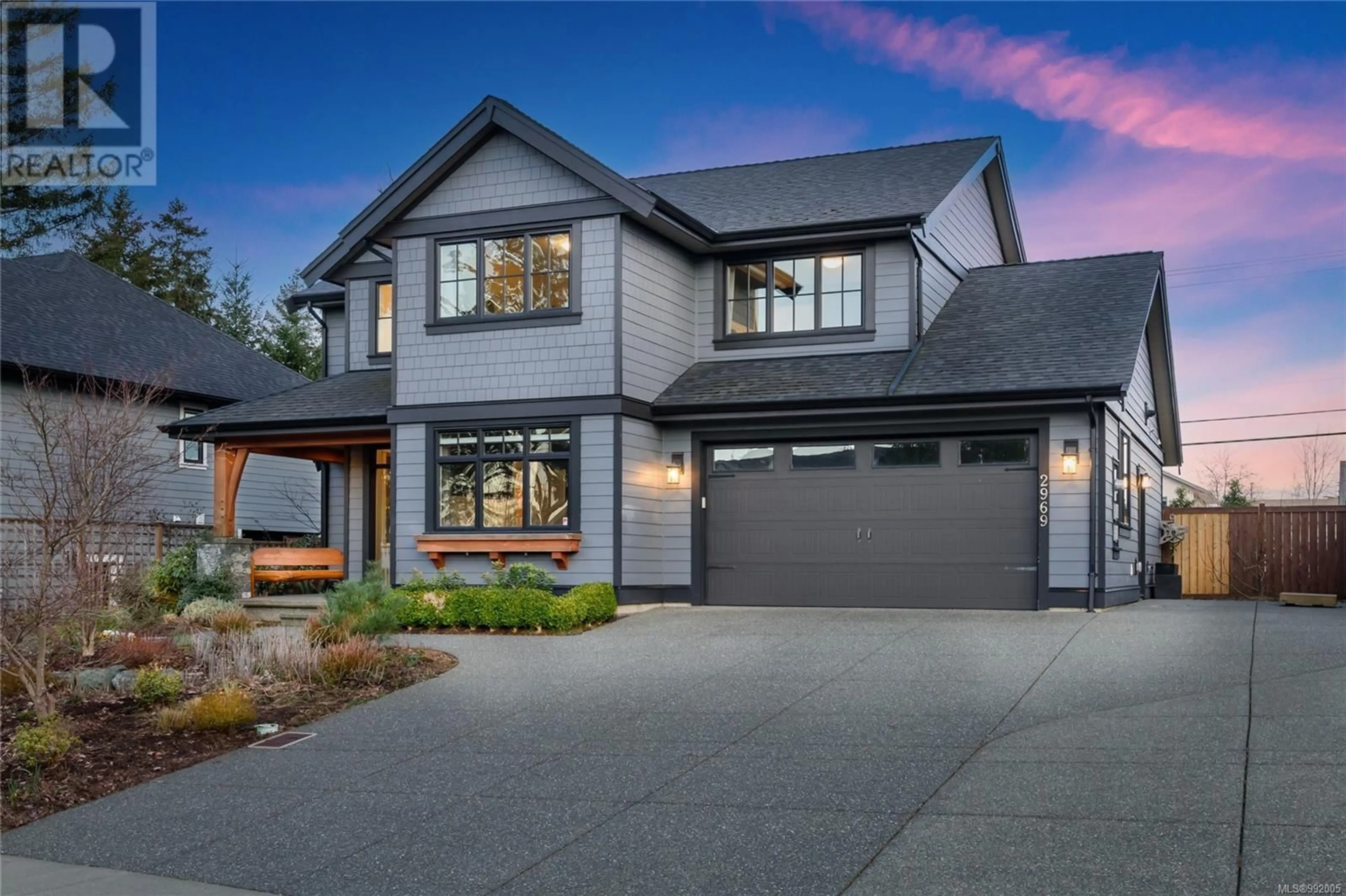 Home with brick exterior material, street for 2969 CASCARA CRESCENT, Courtenay British Columbia V9N4B8