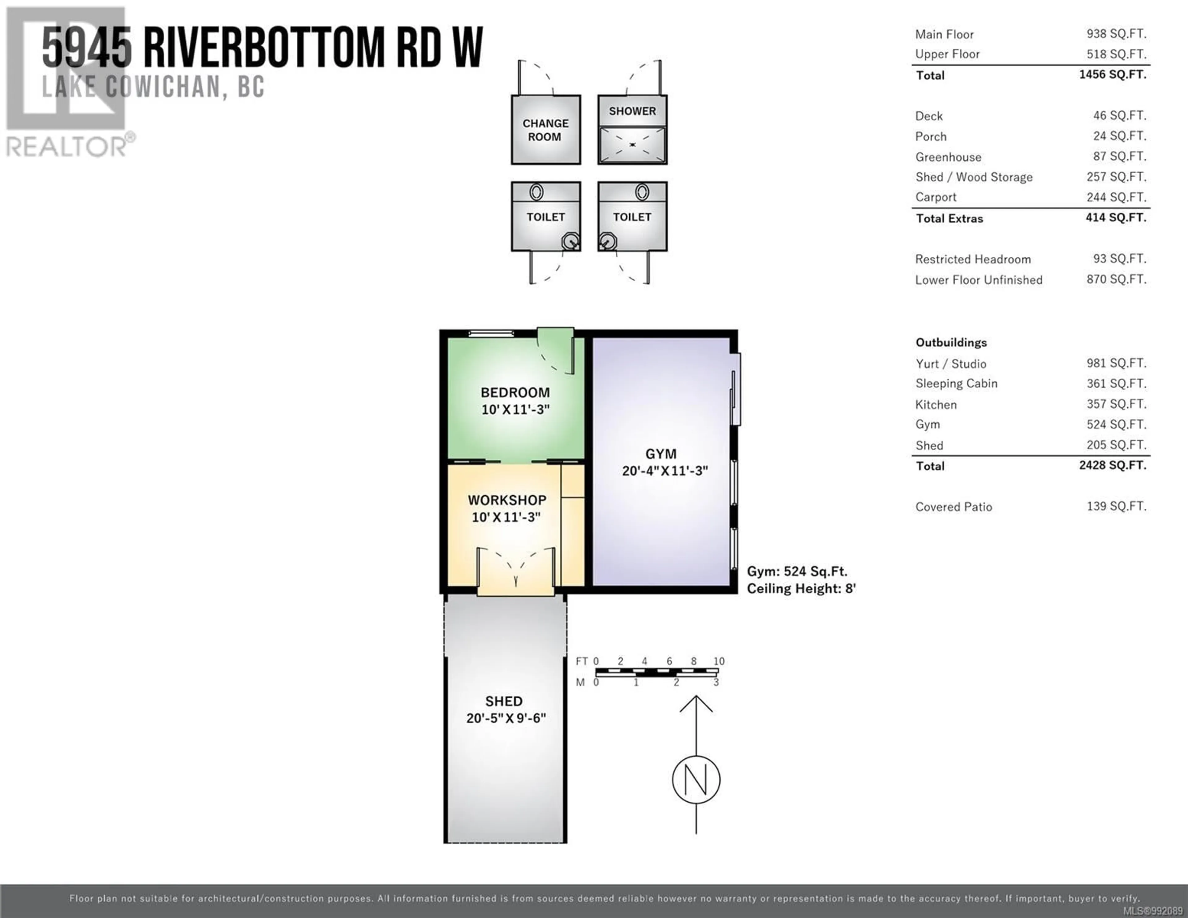 Floor plan for 5945 RIVERBOTTOM ROAD WEST, Lake Cowichan British Columbia V0R2G0
