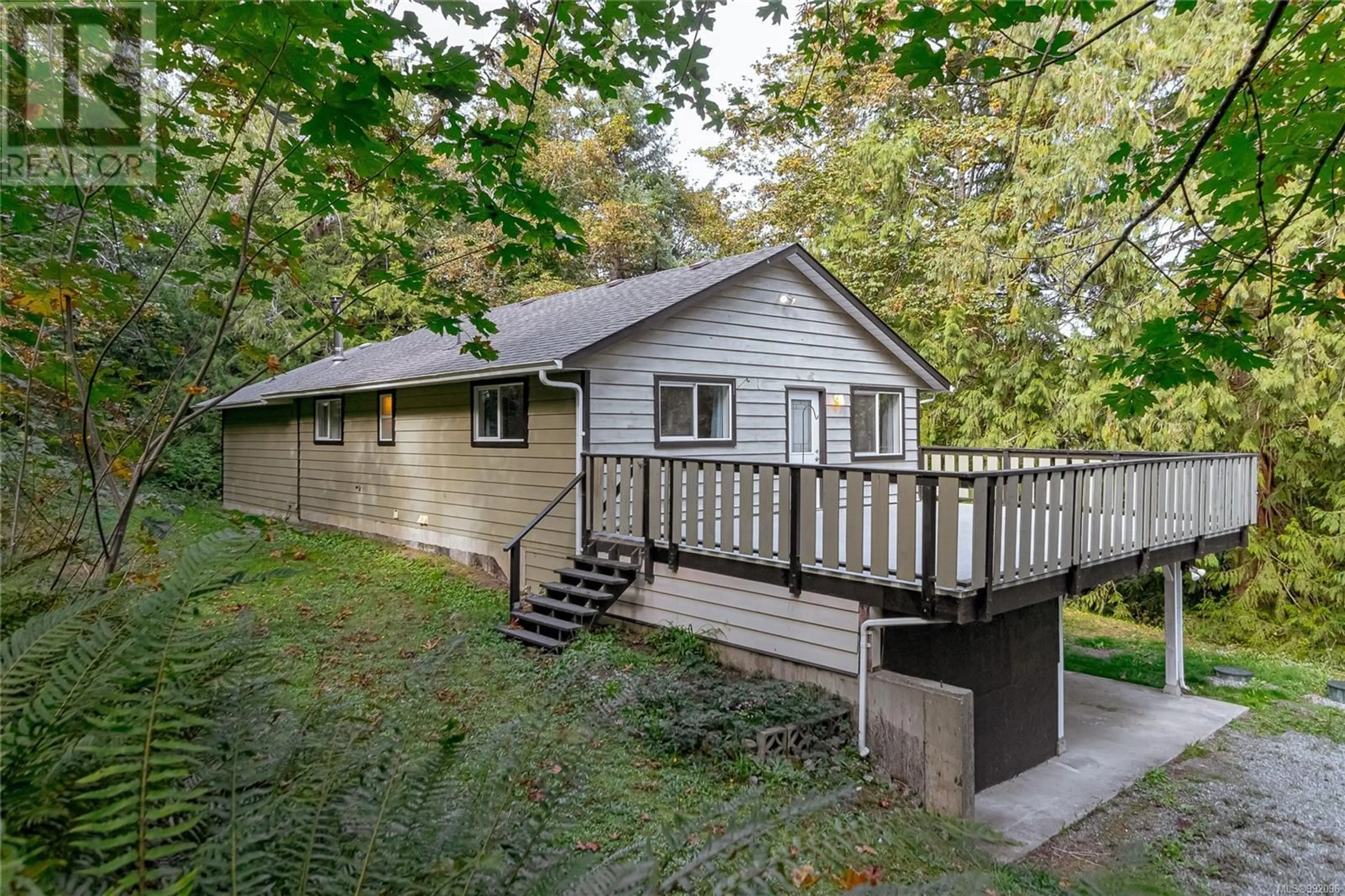 A pic from outside/outdoor area/front of a property/back of a property/a pic from drone, unknown for 1576 SHAWNIGAN LAKE ROAD WEST, Shawnigan Lake British Columbia V8H2G9