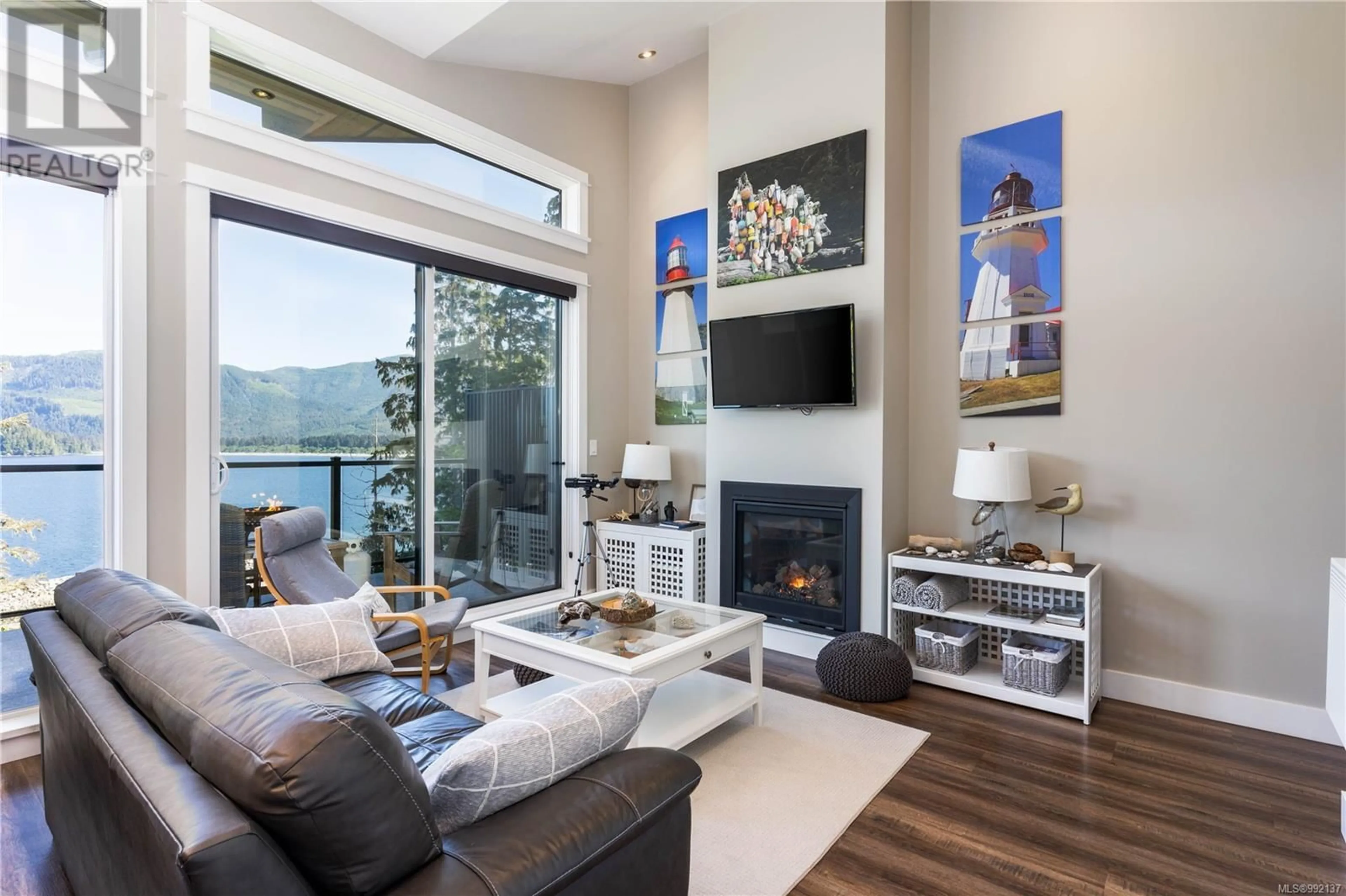 Living room with furniture, unknown for 208A - 6596 BAIRD ROAD, Port Renfrew British Columbia V0S1K0