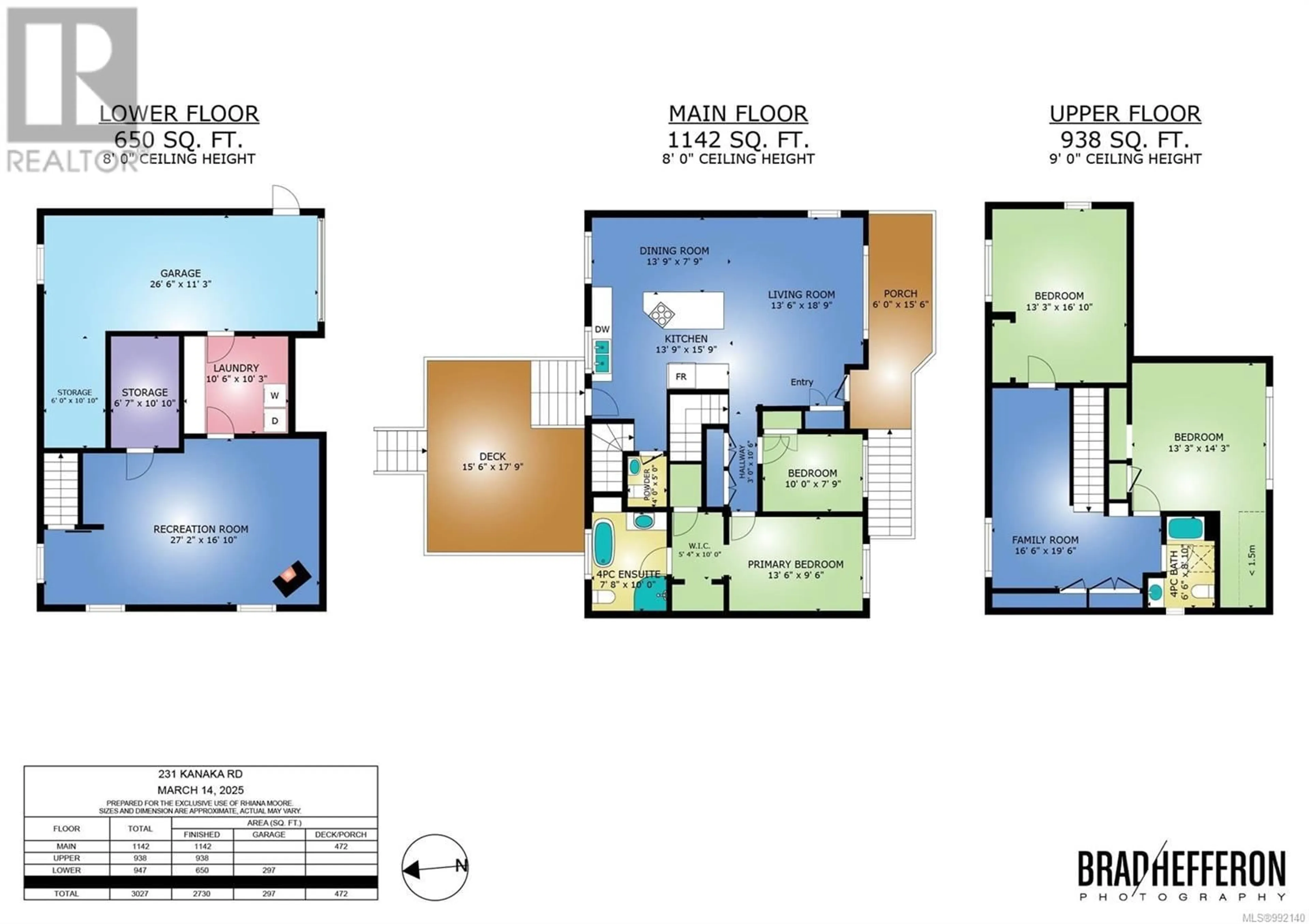 Floor plan for 231 KANAKA ROAD, Salt Spring British Columbia V8K2A9