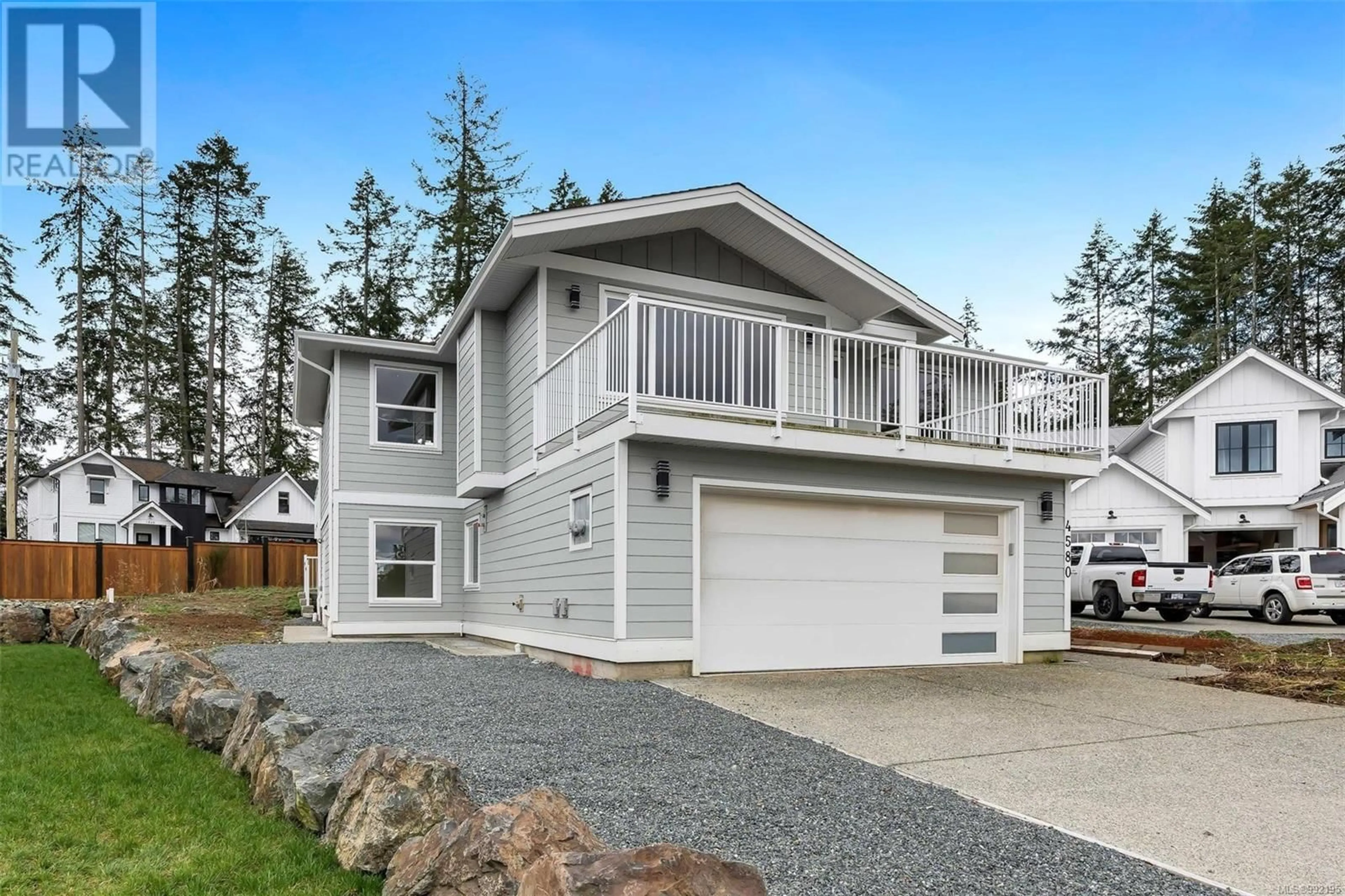 Home with vinyl exterior material, street for 4580 GALDWELL ROAD, Cowichan Bay British Columbia V0R1N1
