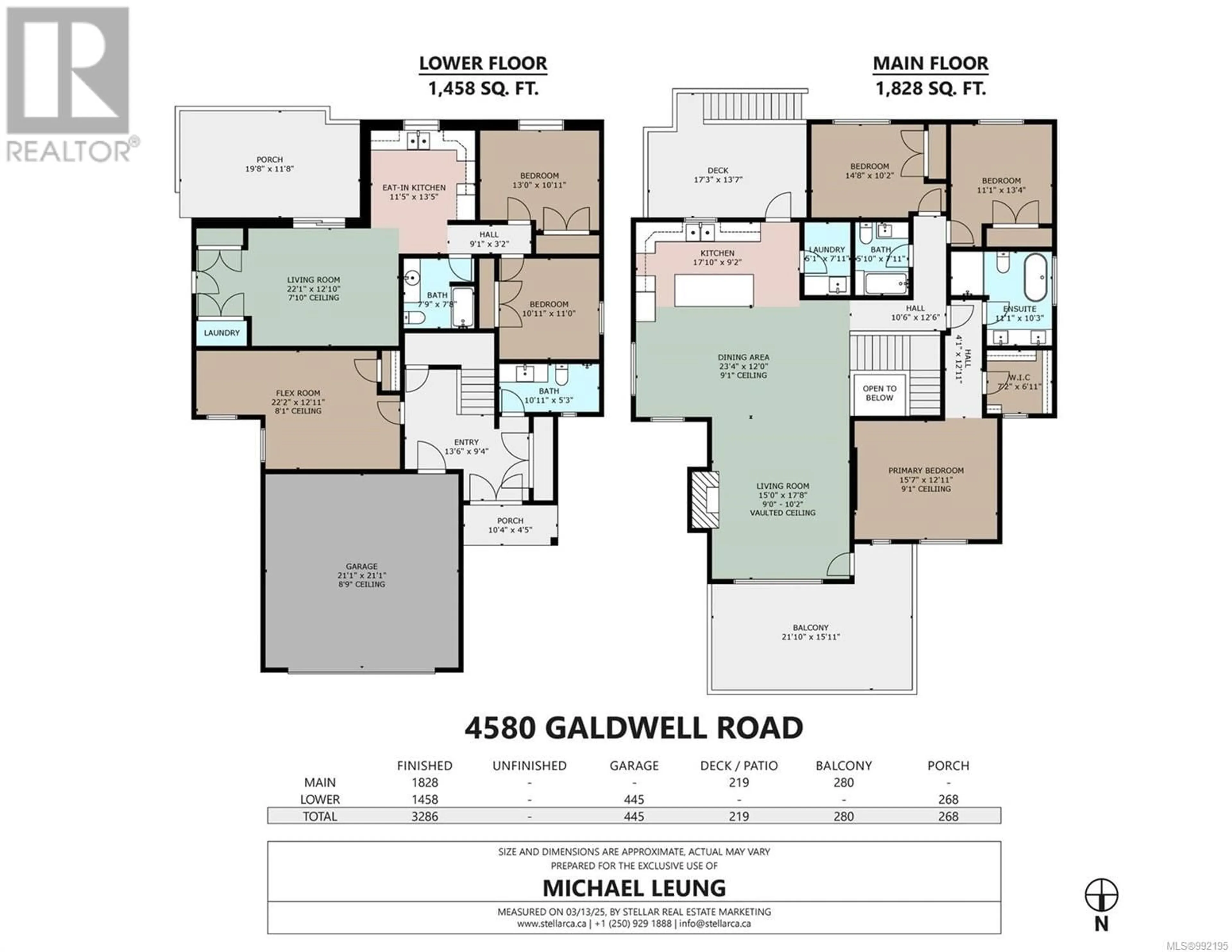 Floor plan for 4580 GALDWELL ROAD, Cowichan Bay British Columbia V0R1N1