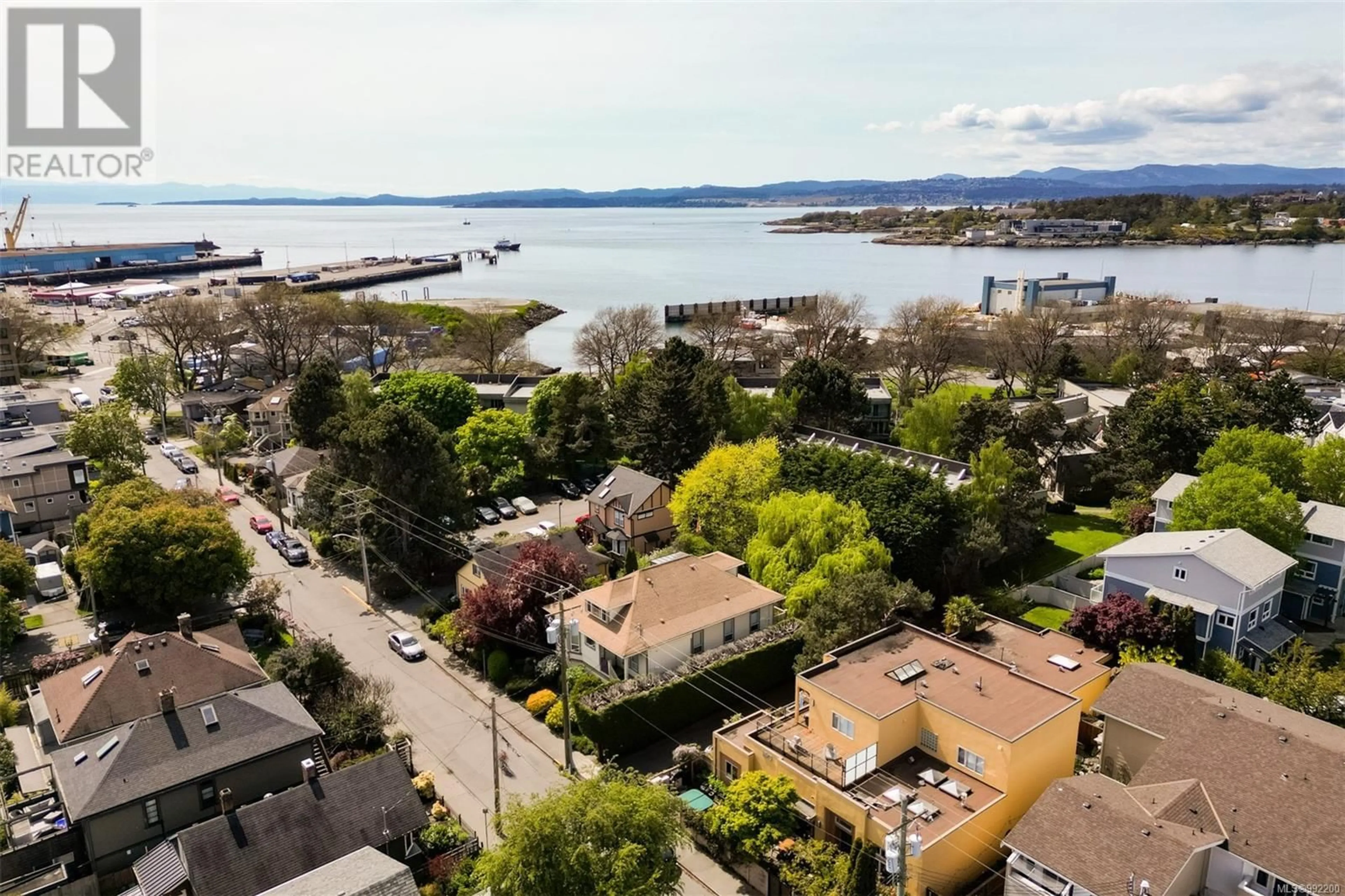 A pic from outside/outdoor area/front of a property/back of a property/a pic from drone, water/lake/river/ocean view for D - 142 ST. LAWRENCE STREET, Victoria British Columbia V8V1X8