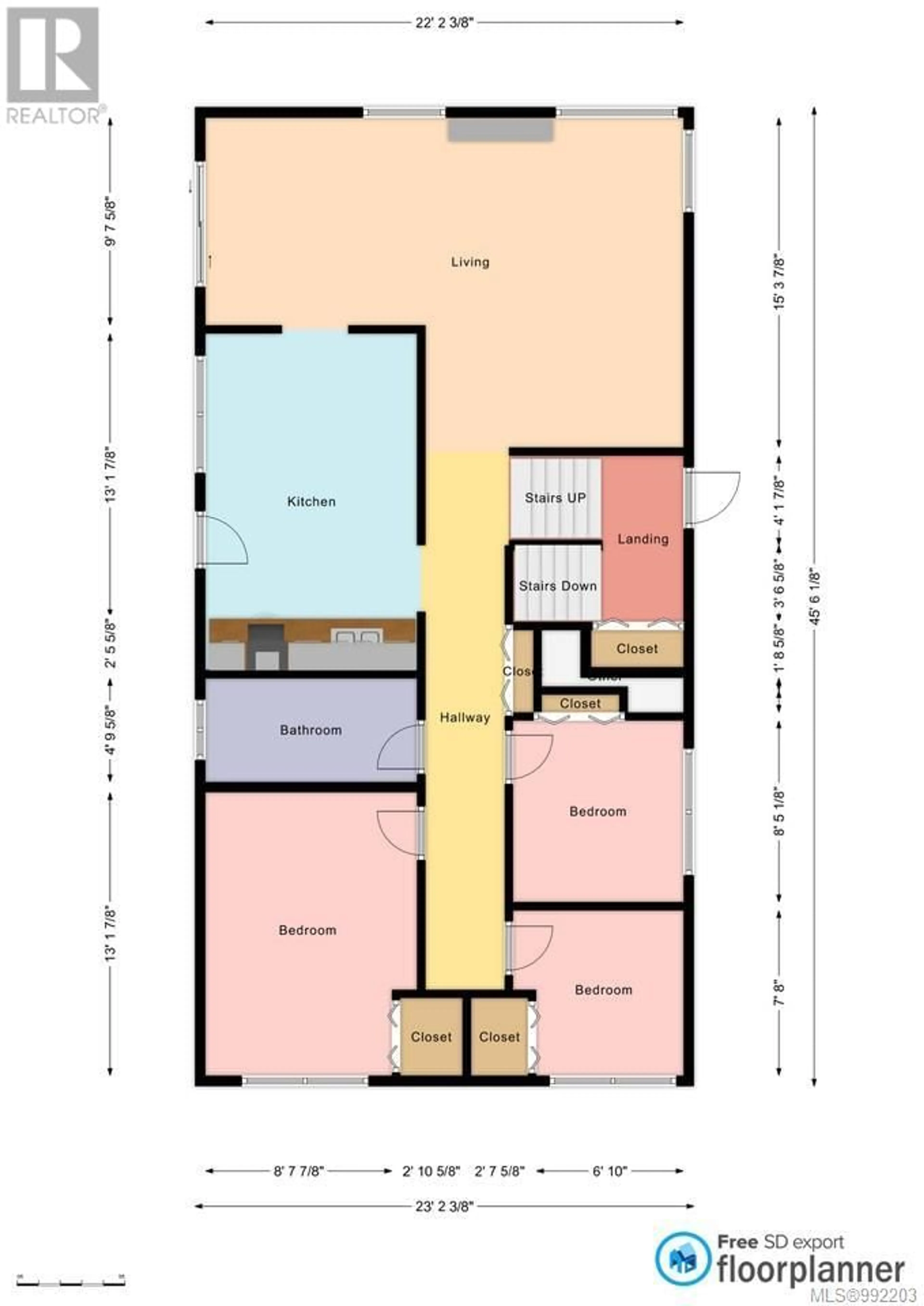 Floor plan for 439 CEDAR CRESCENT, Gold River British Columbia V0P1G0