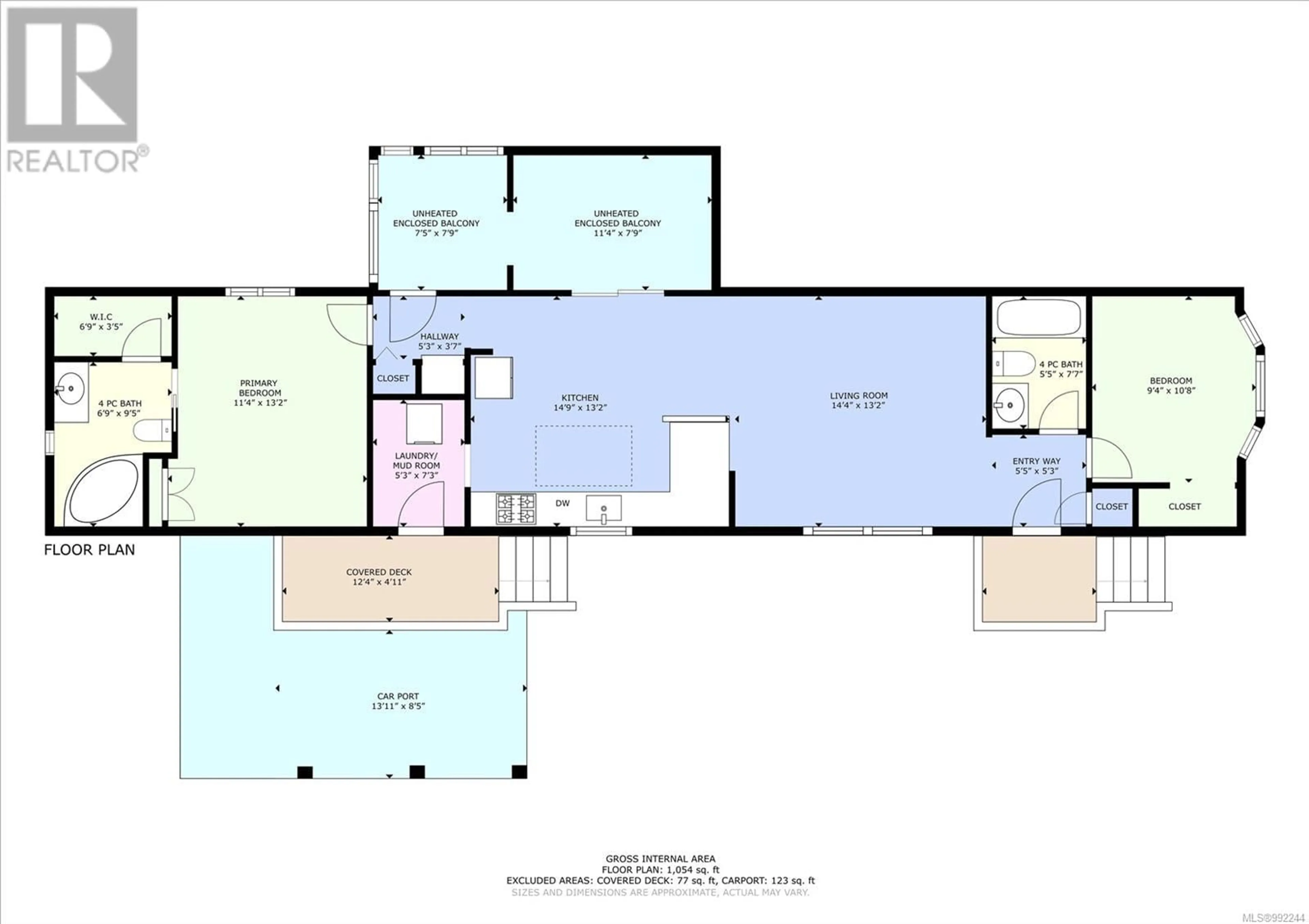 Floor plan for 56 - 25 MAKI ROAD NORTH, Nanaimo British Columbia V9R6N3