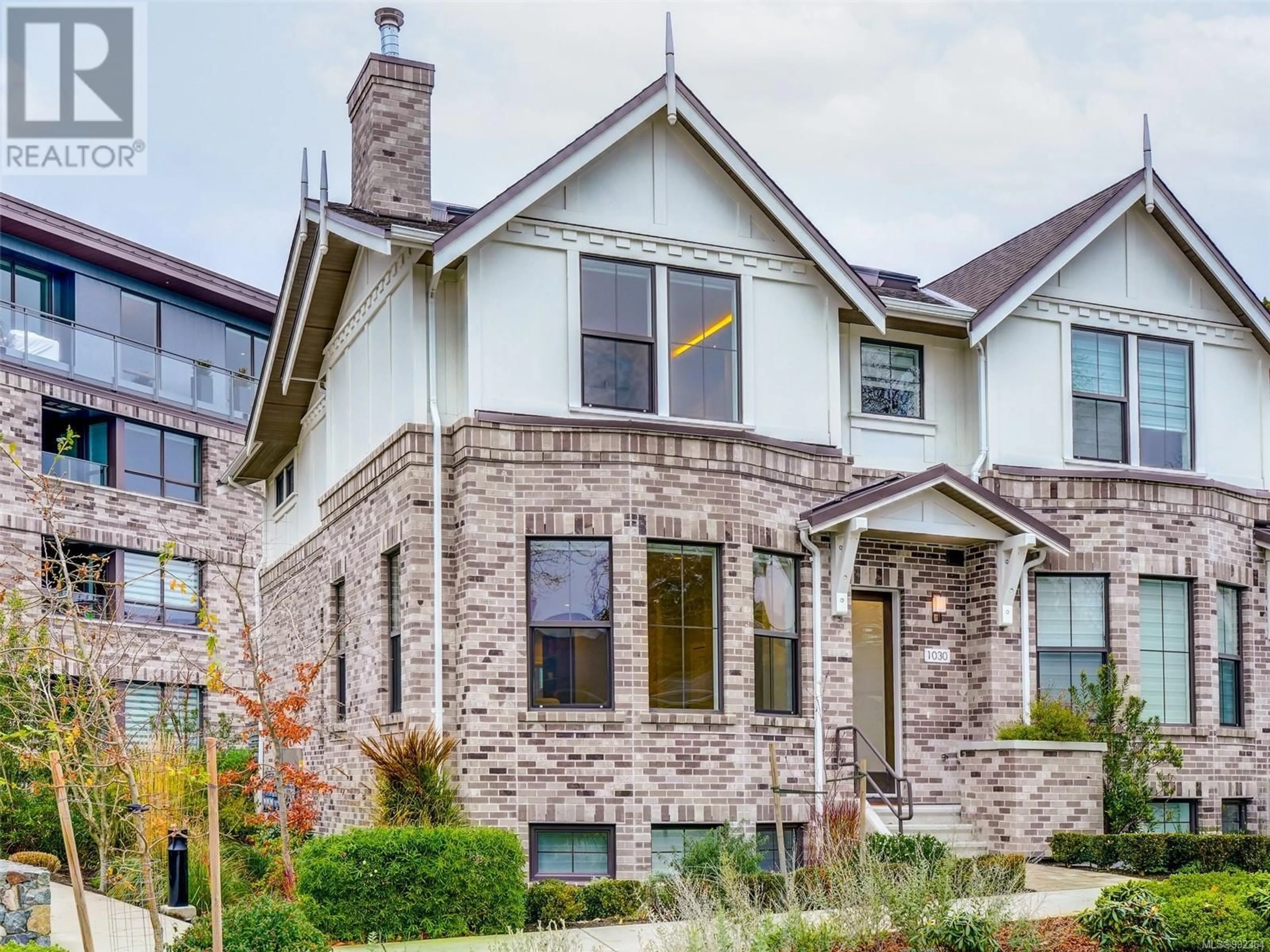 Home with brick exterior material, street for 1030 PENTRELEW PLACE, Victoria British Columbia V8V4J4