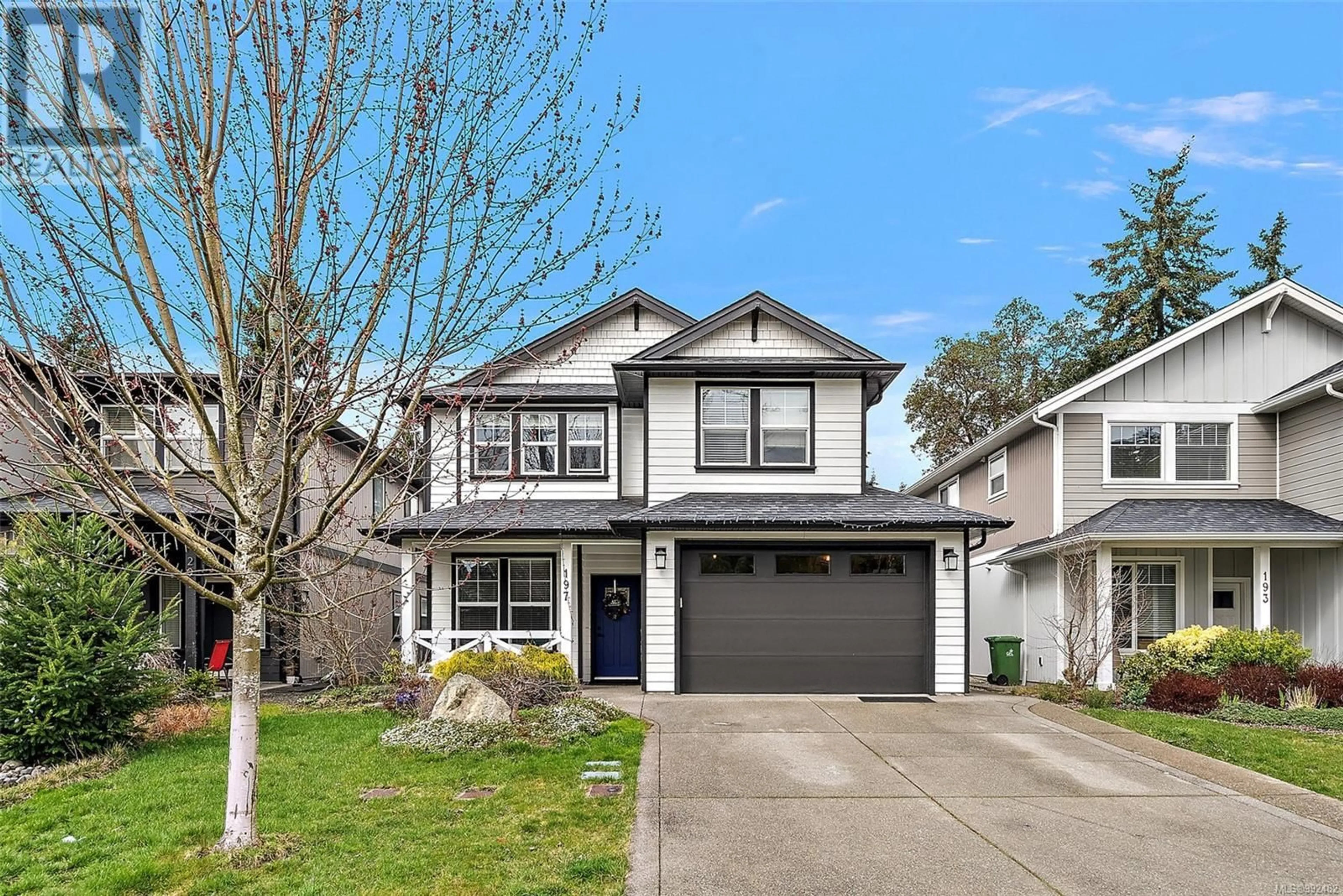 Home with vinyl exterior material, street for 197 BELLAMY LINK, Langford British Columbia V9B0R8