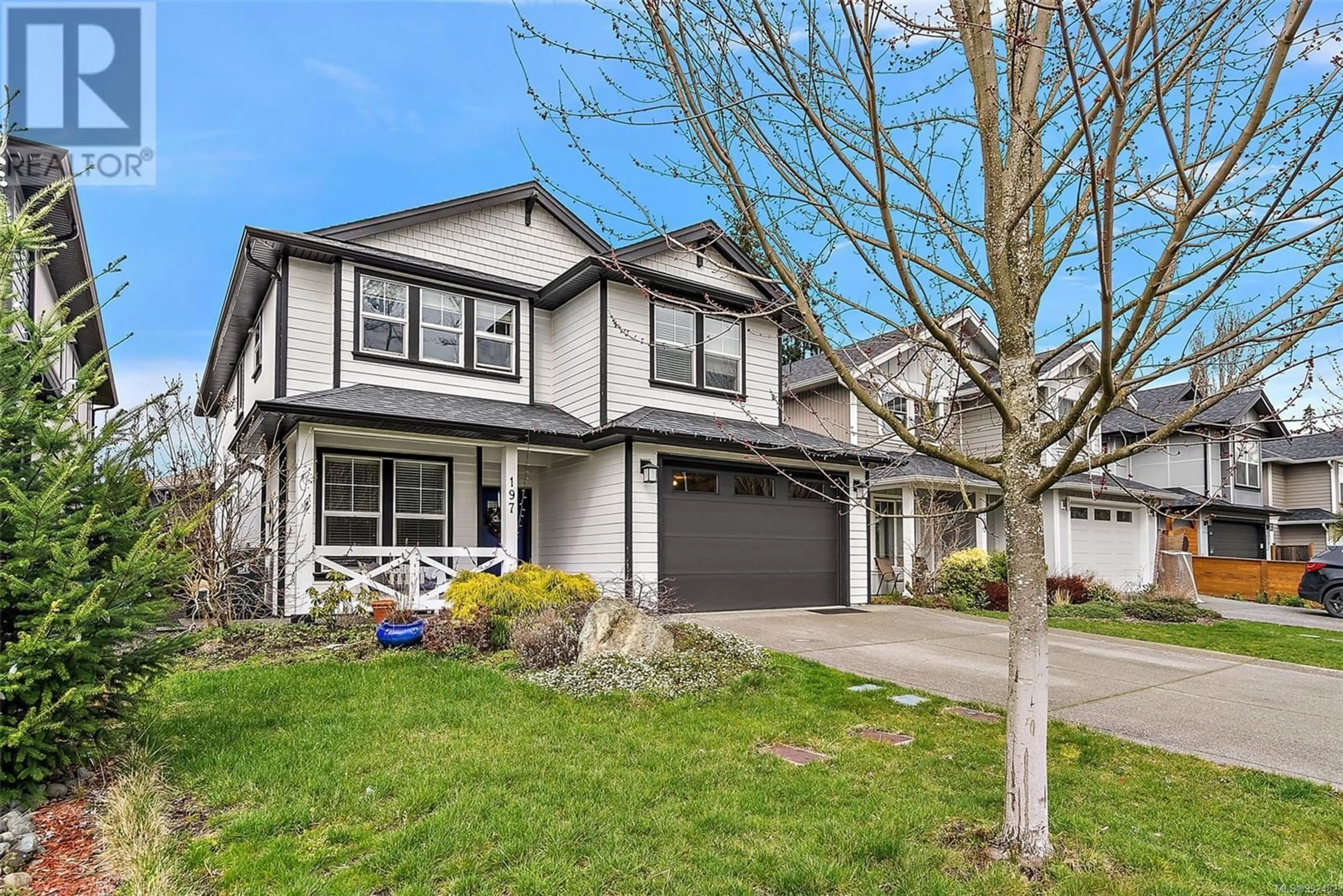 Home with vinyl exterior material, street for 197 BELLAMY LINK, Langford British Columbia V9B0R8