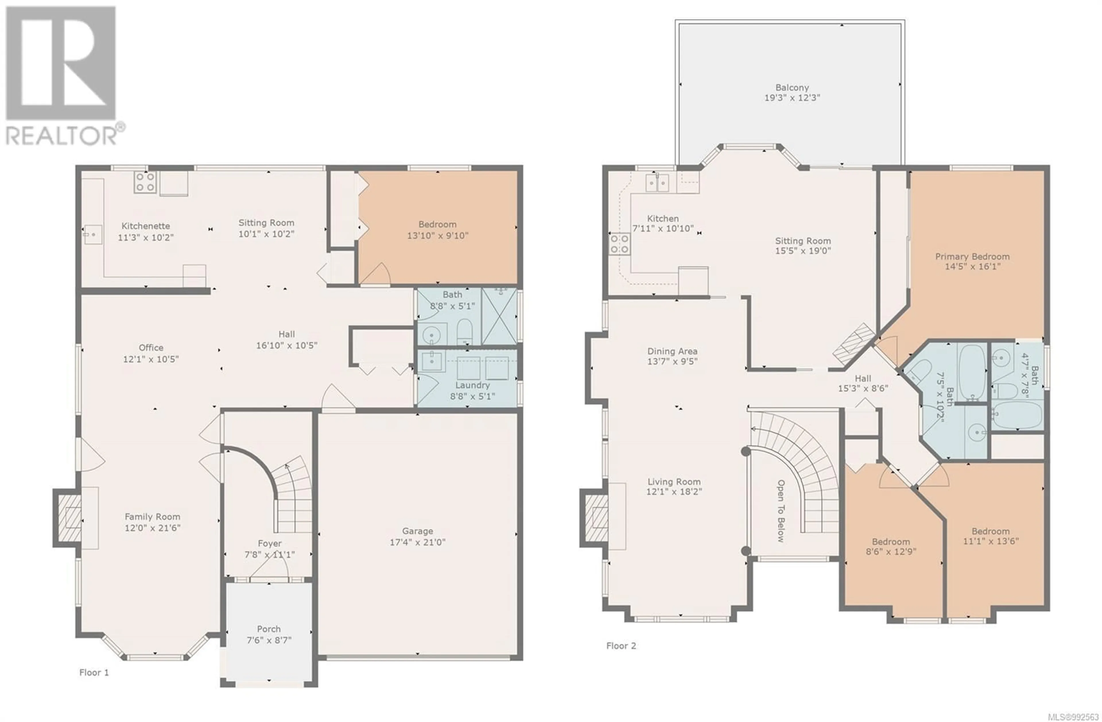 Floor plan for 2231 14TH AVENUE, Port Alberni British Columbia V9Y2Y4