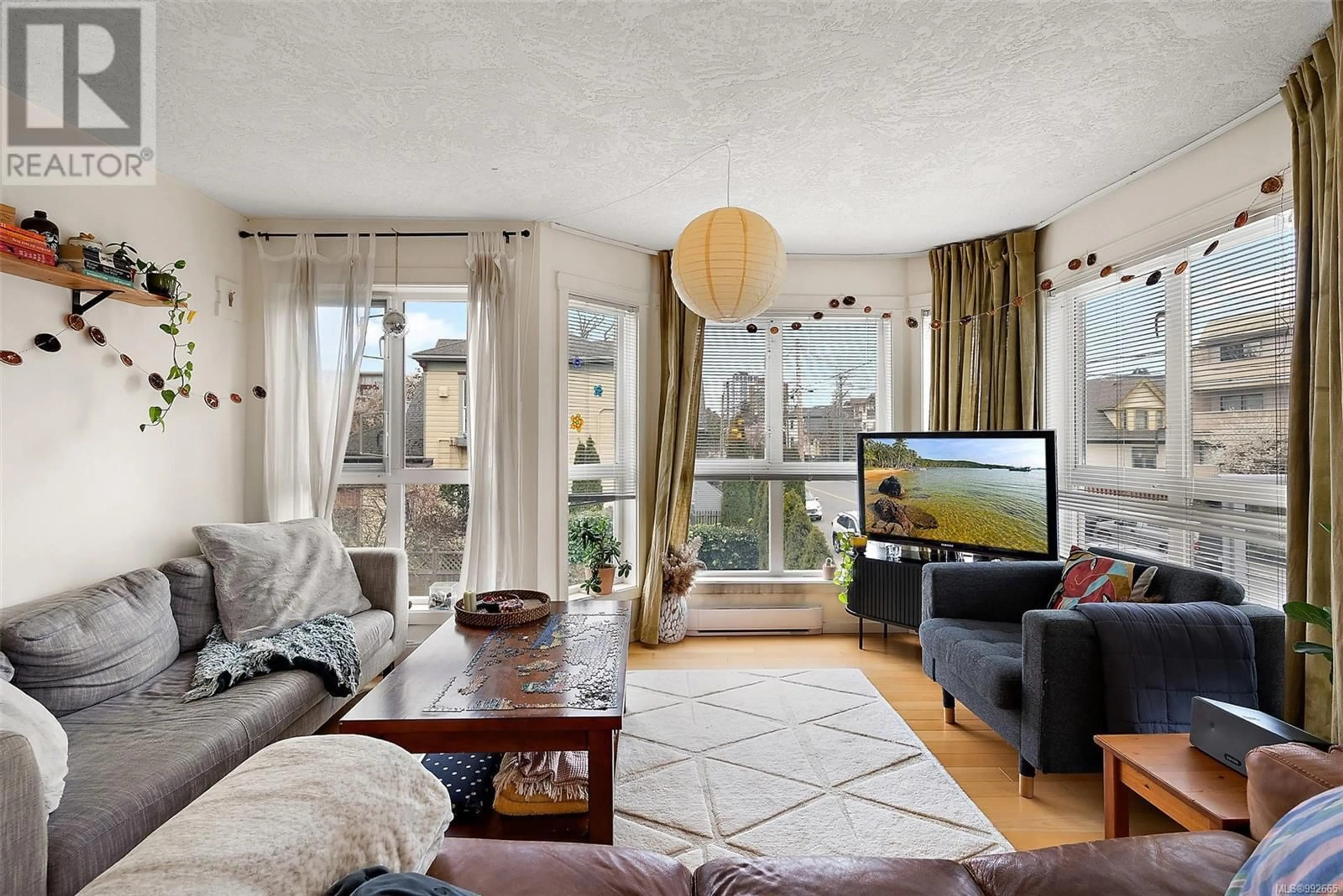 Living room with furniture, unknown for 202 - 1053 BALMORAL ROAD, Victoria British Columbia V8T1A7