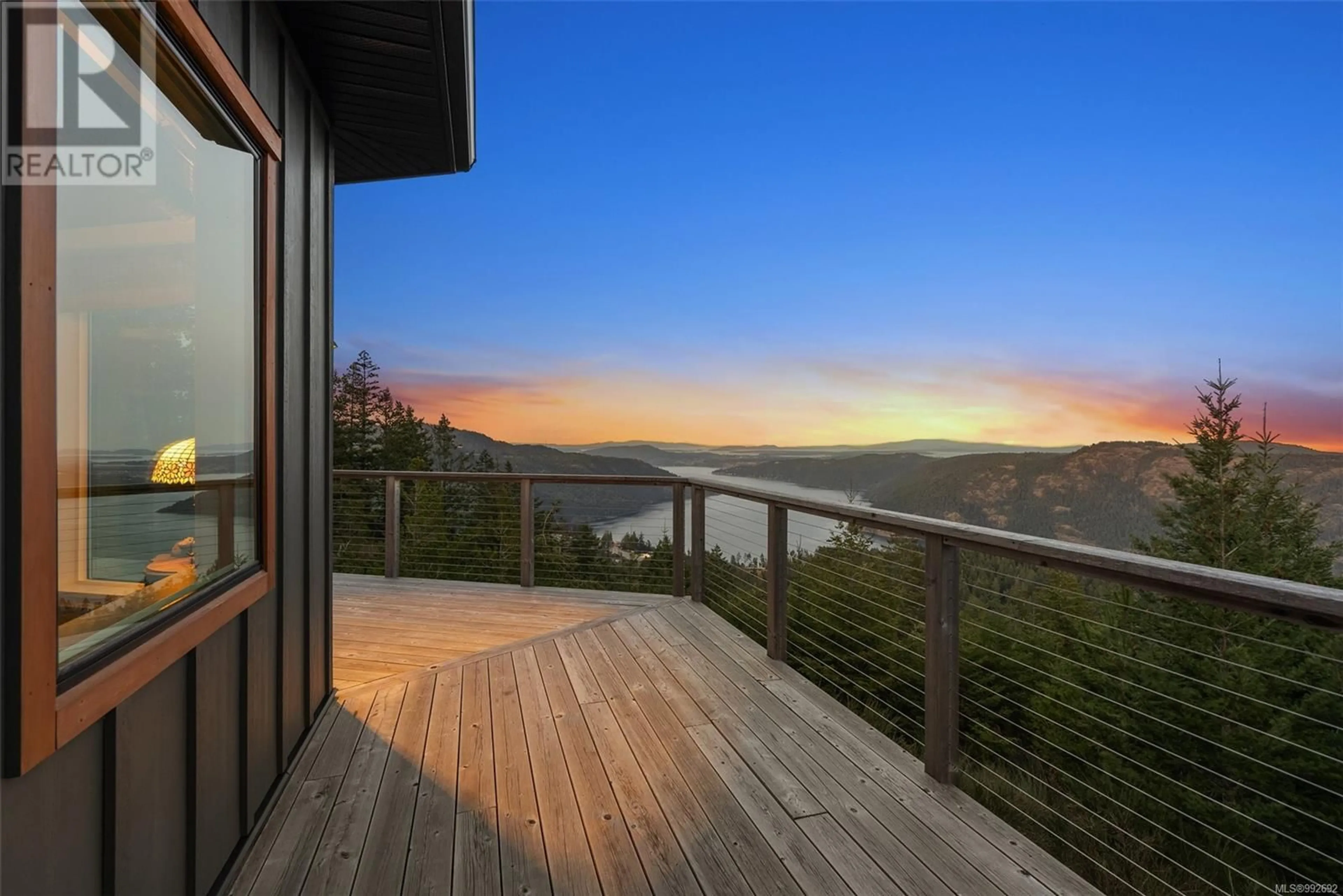 Patio, water/lake/river/ocean view for 1490 FINLAYSON VIEW PLACE, Shawnigan Lake British Columbia V0R2W3