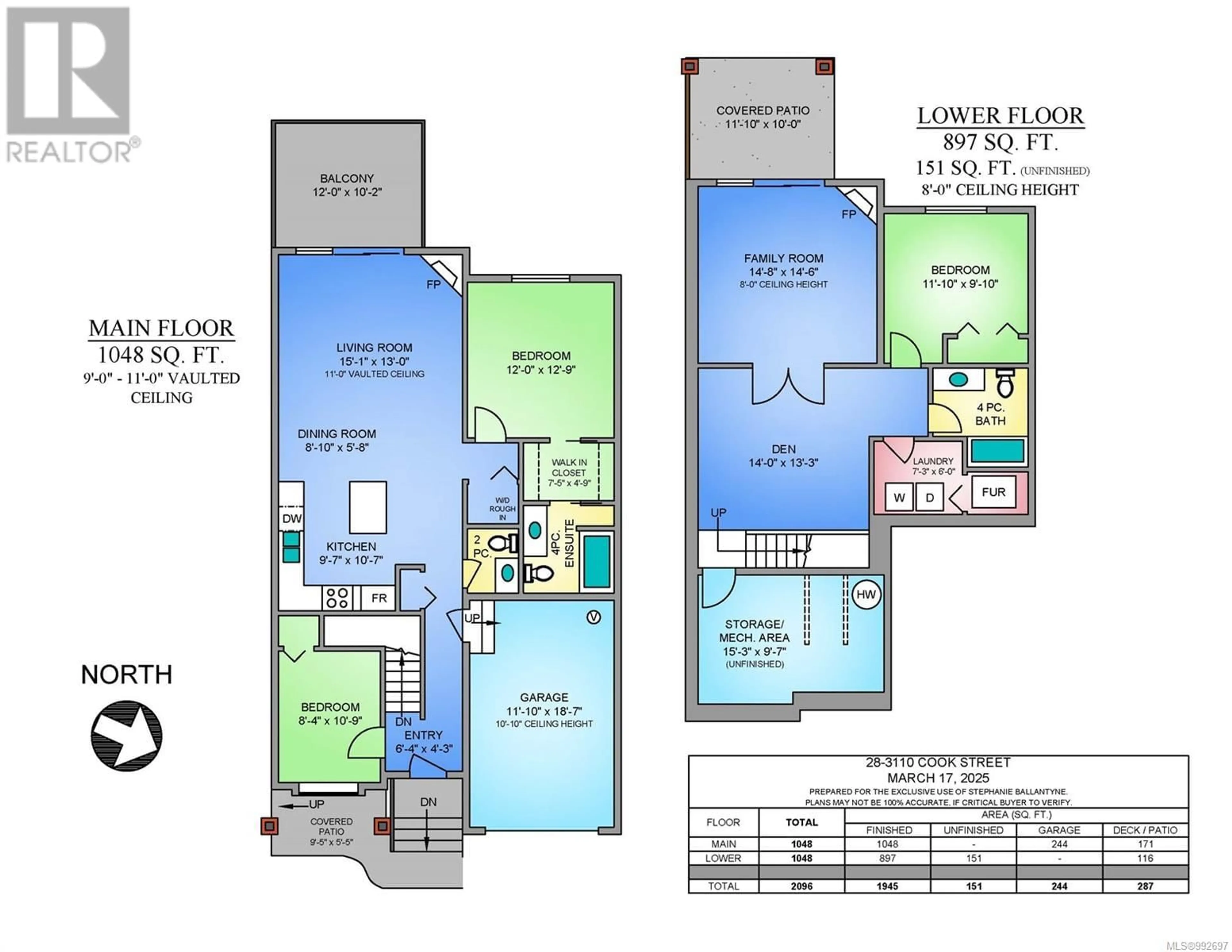 Floor plan for 28 - 3110 COOK STREET, Chemainus British Columbia V0R1K2