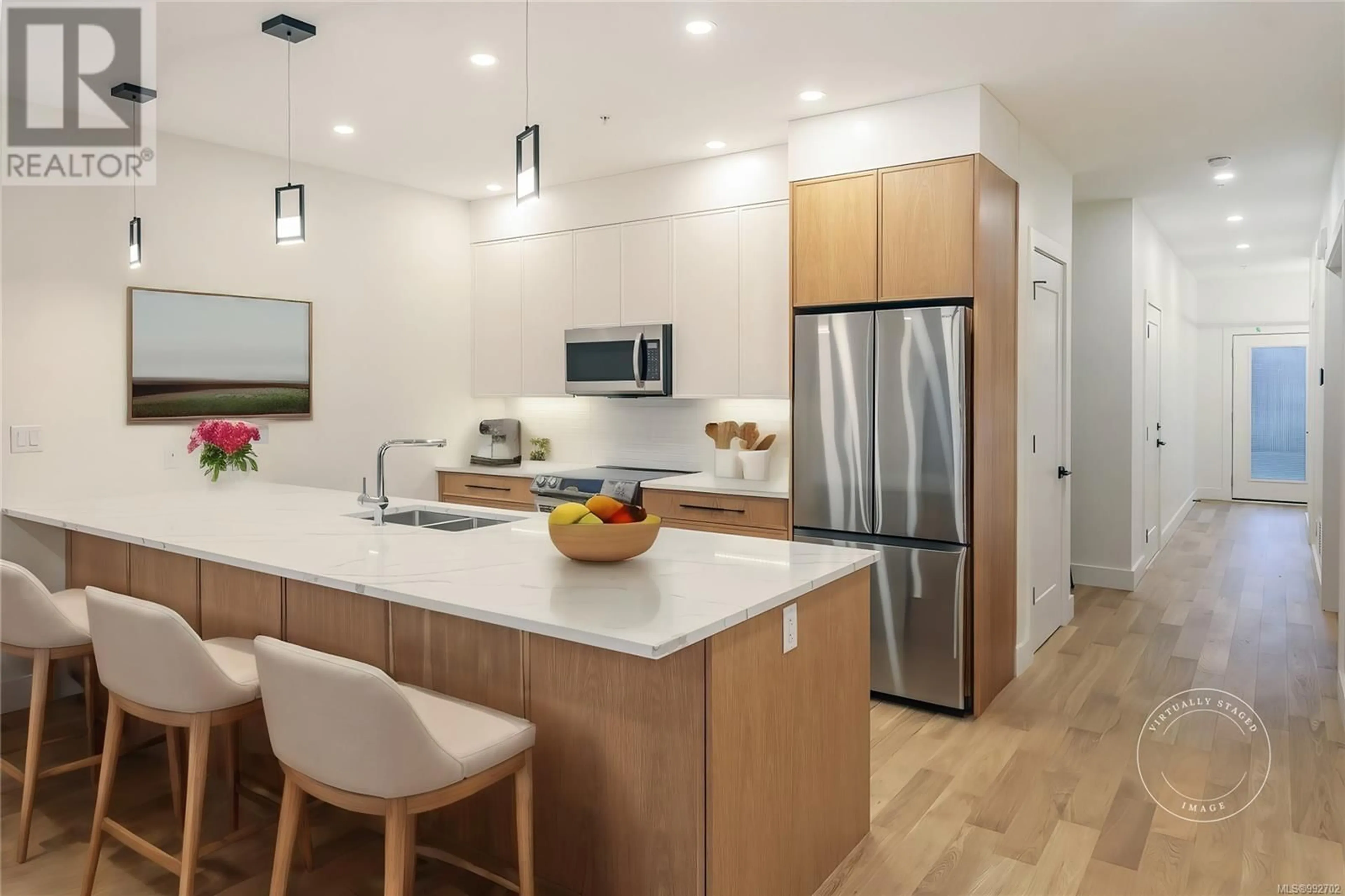 Contemporary kitchen, unknown for 115 - 463 HIRST AVENUE, Parksville British Columbia V9P1J2