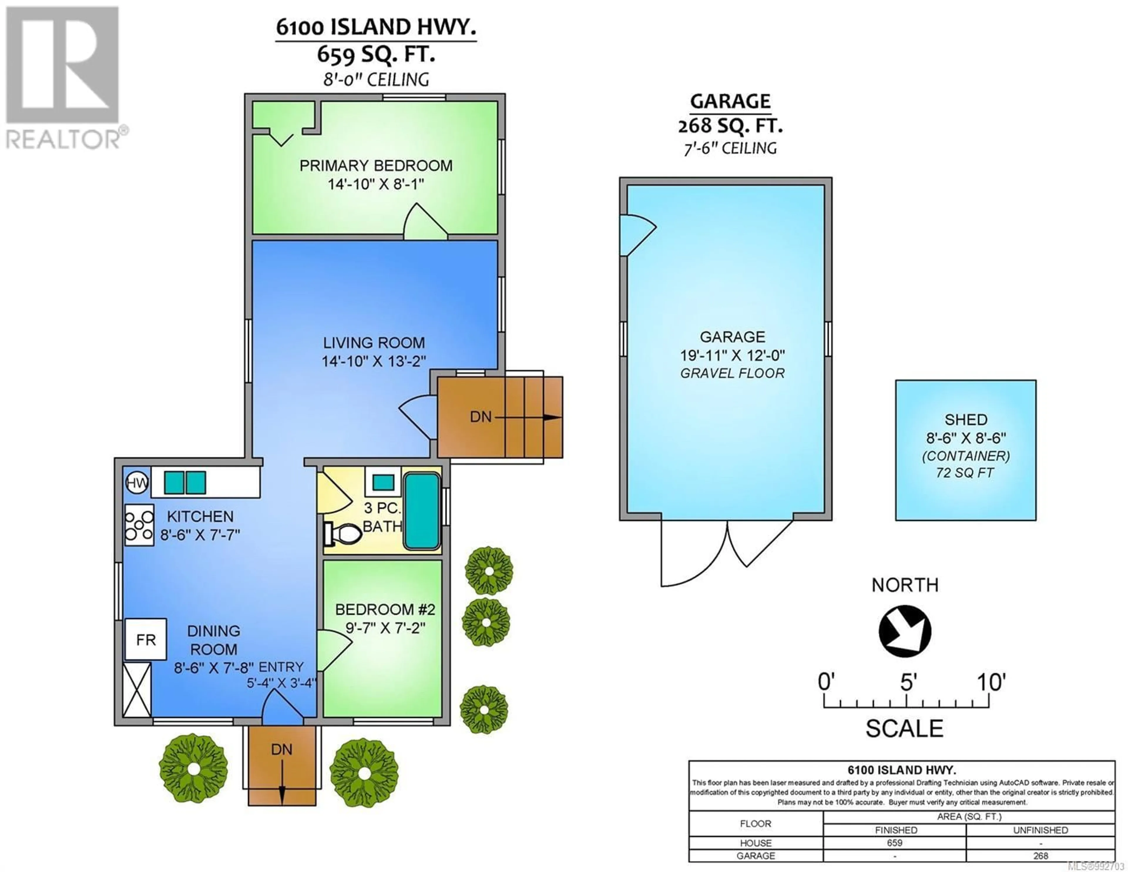 Floor plan for 6100 ISLAND HIGHWAY WEST, Qualicum Beach British Columbia V9K2E2