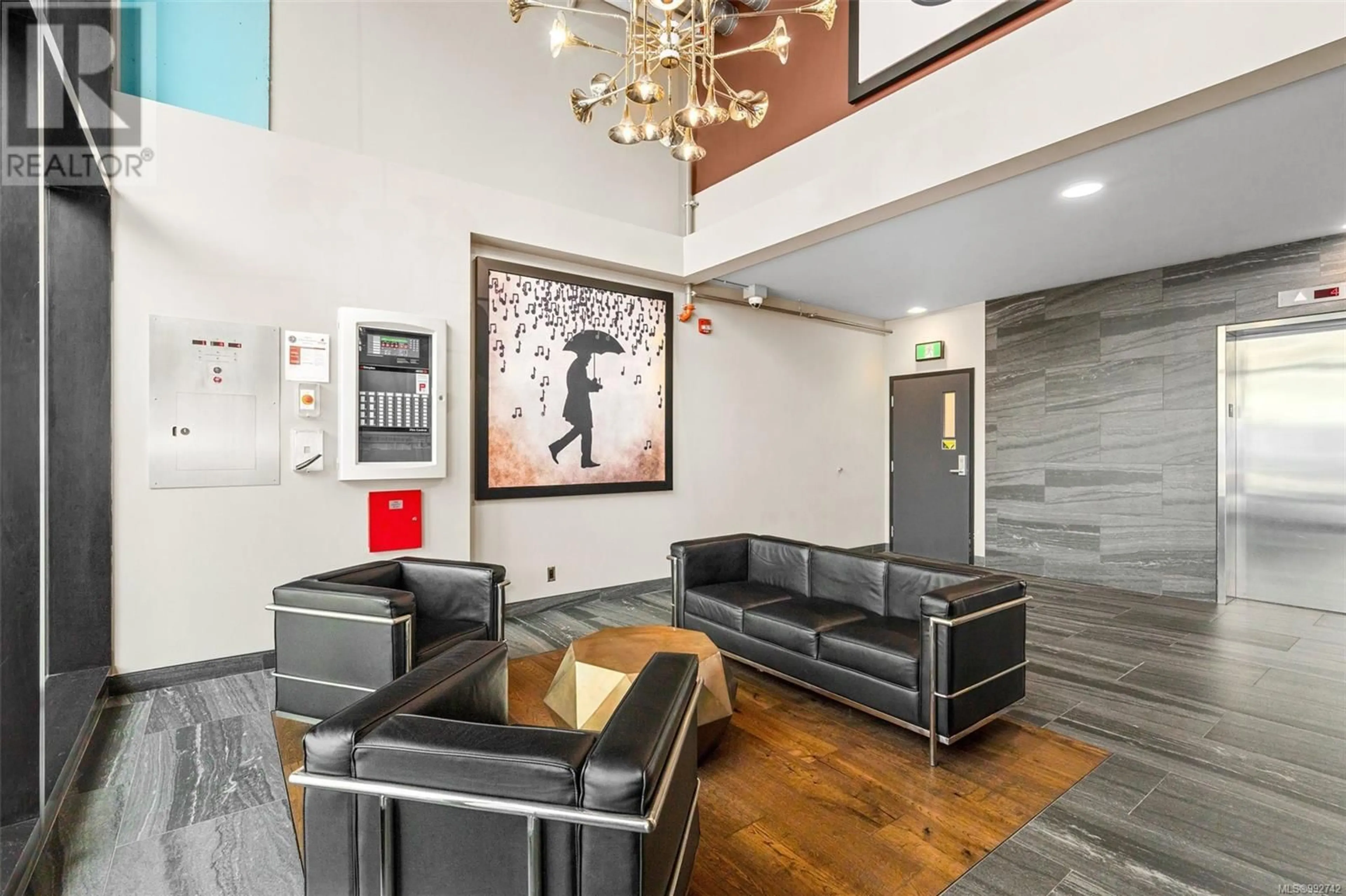 Lobby for 814 - 1029 VIEW STREET, Victoria British Columbia V8V0C9